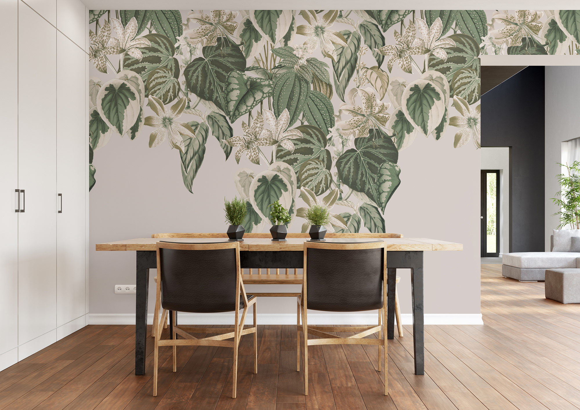 Rasch Fototapete Magic Walls Blätter 590012
