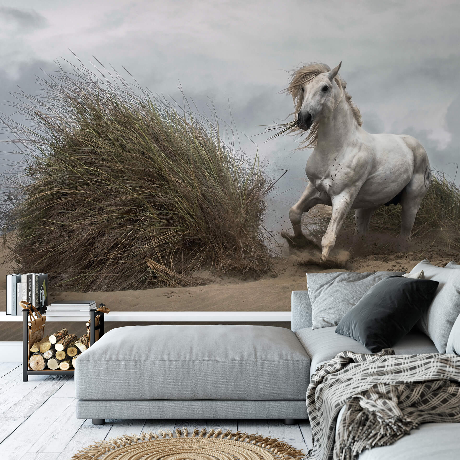 AS Fototapete Designwalls 2.0 White Wild Horse DD118925