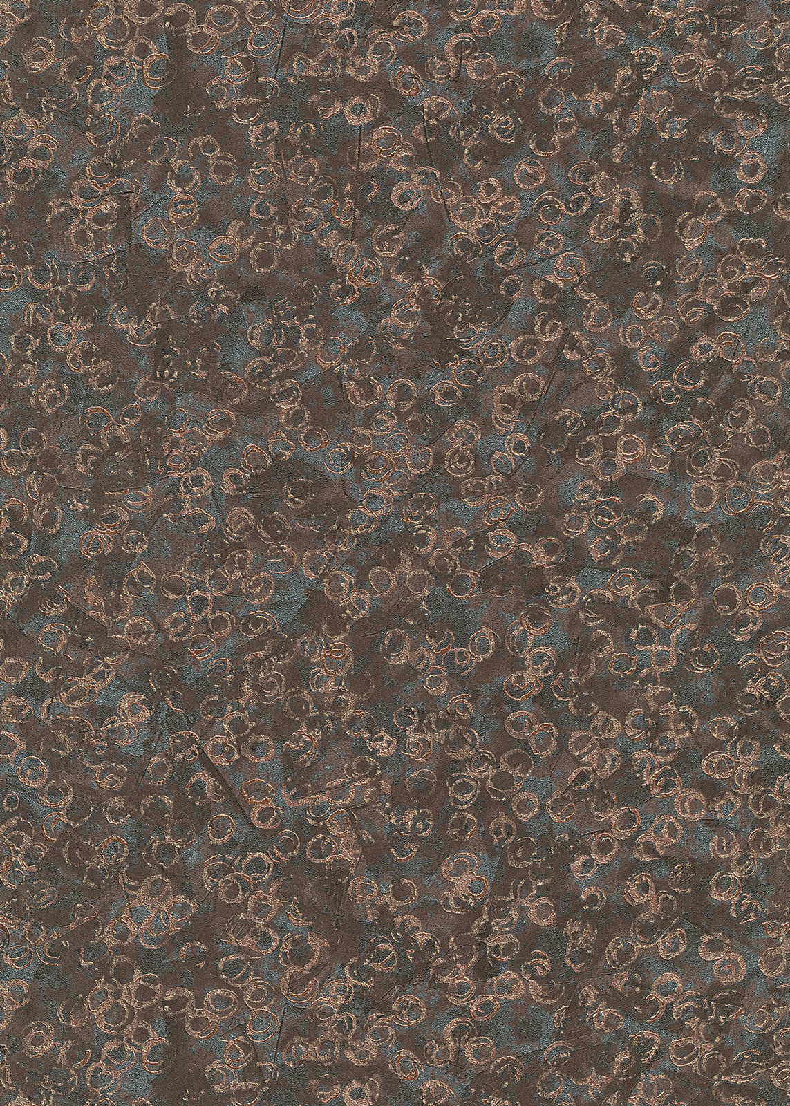 Erismann Vliestapete Elle 3 braun Punkte/Kreise 1033411