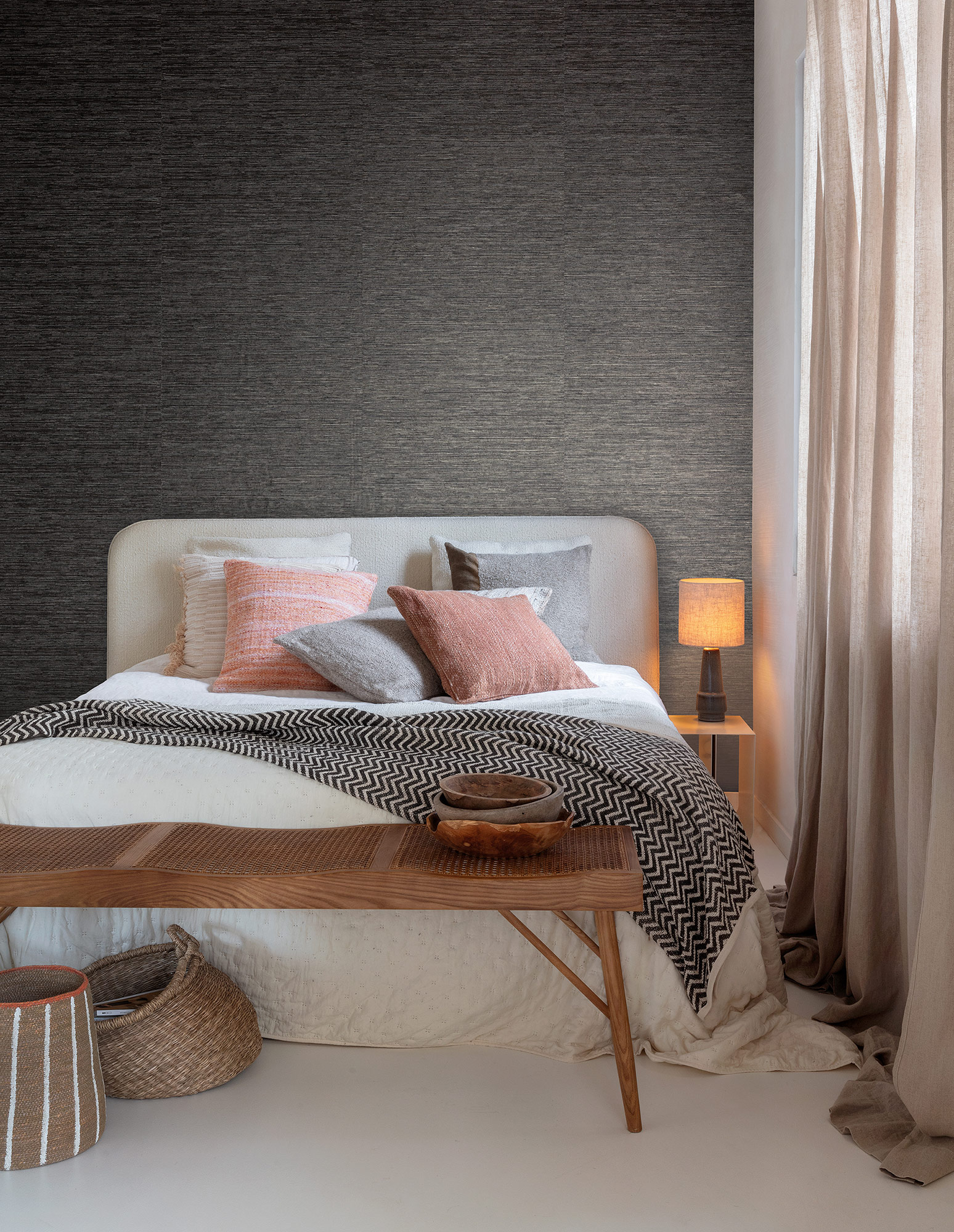 Masureel Vliestapete The Colour Book 2 Texere Chocolate  AMA