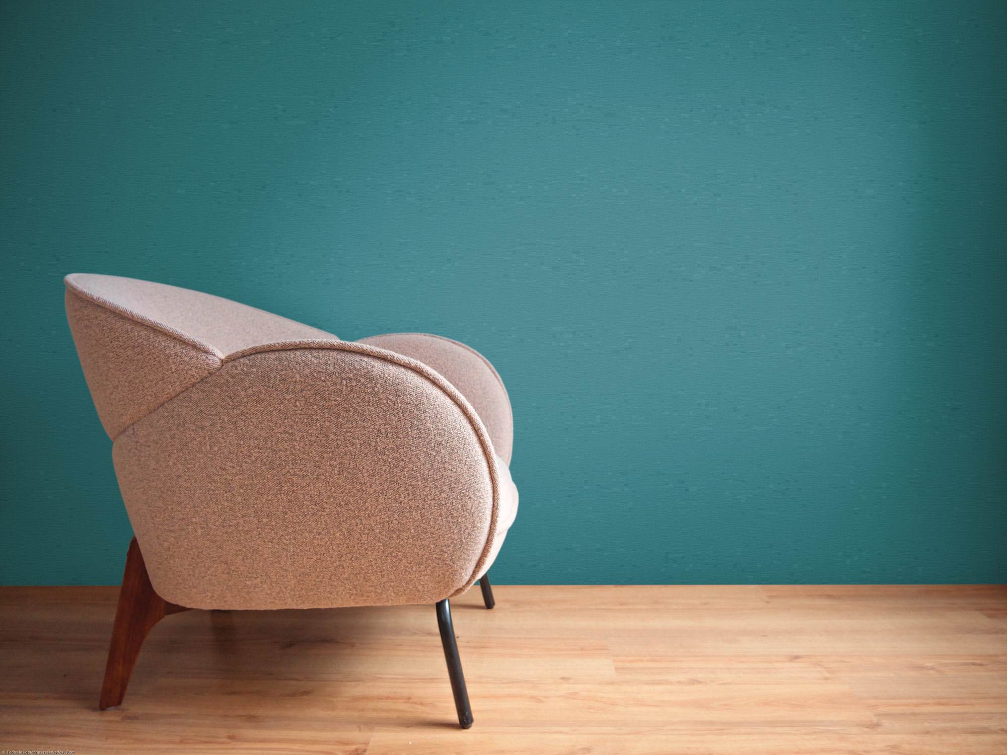 AS Vliestapete French Affair Einfarbig Blau 395764