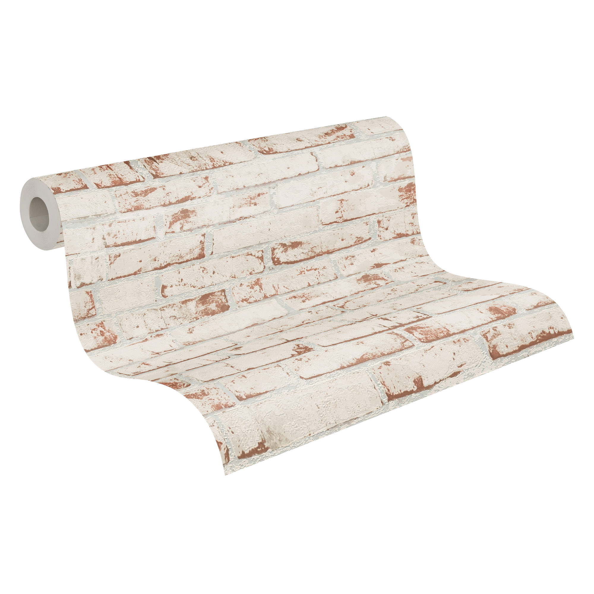 AS Vliestapete Casual Living Rot Steintapete 907813