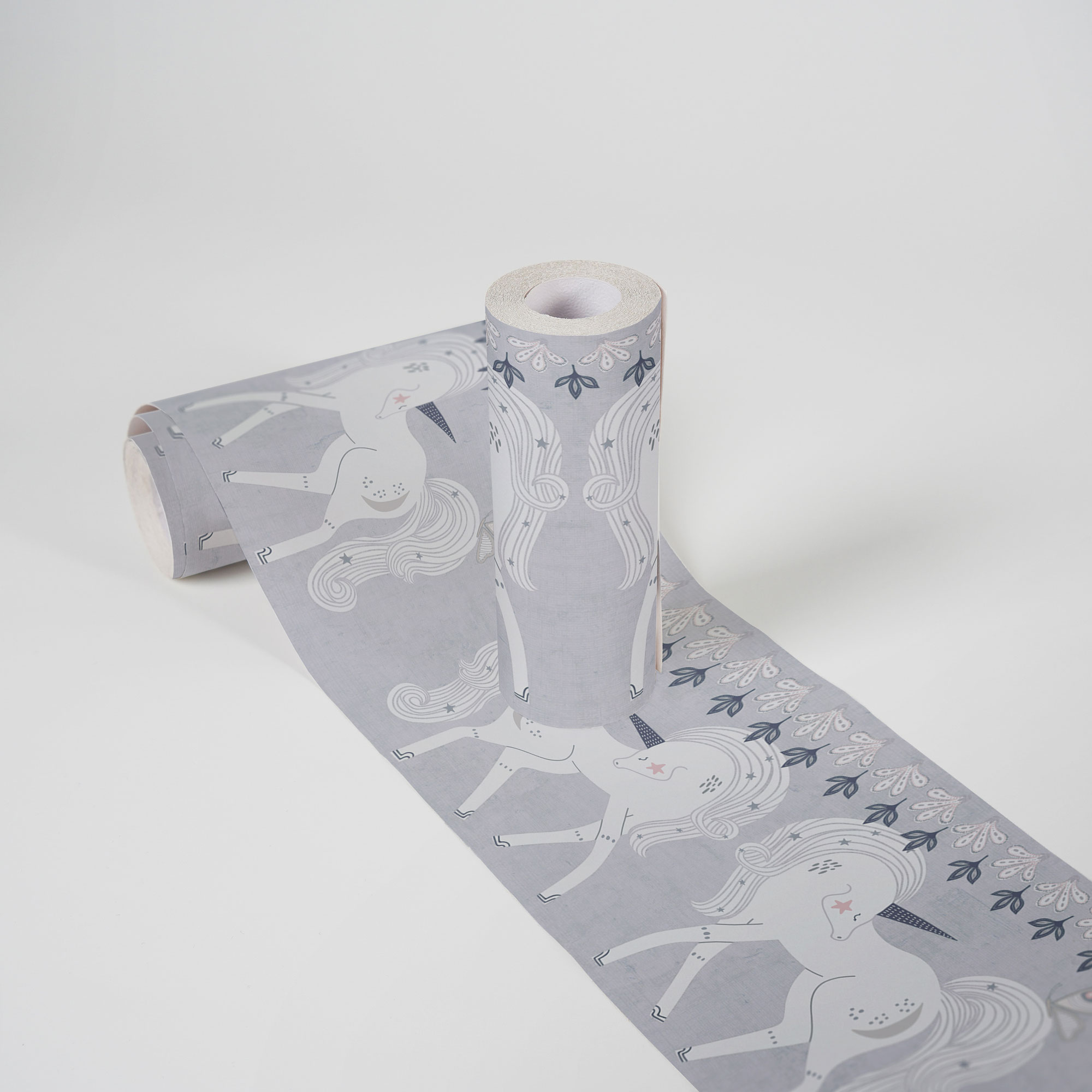 AS Borte Bordüre Lilly & Luis Einhorn 771471 AS Borte Bordüre Lilly & Luis Einhorn 771471