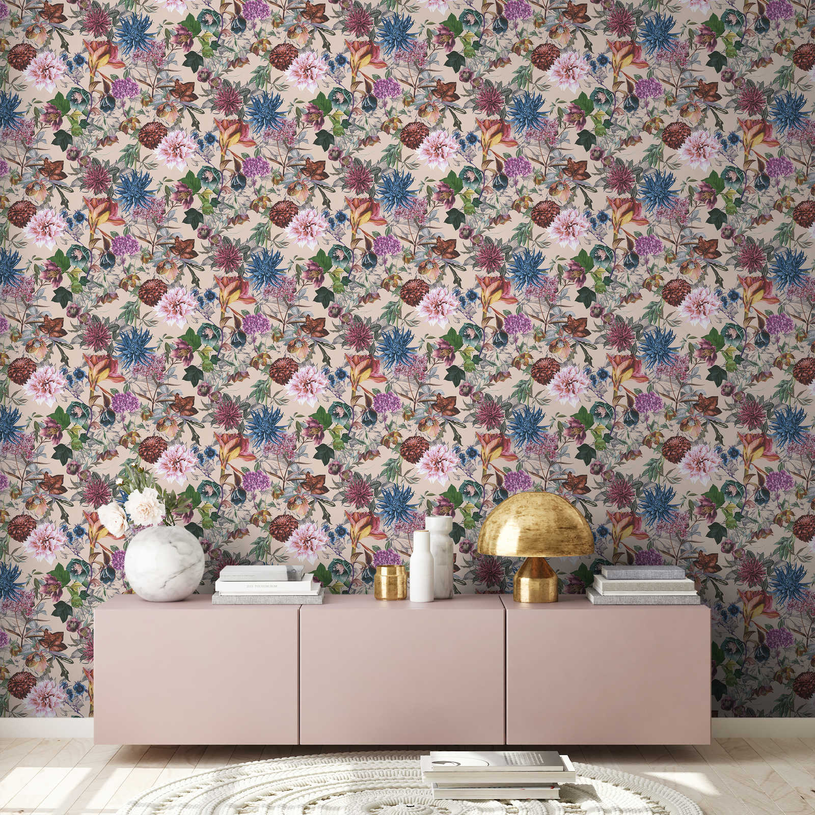 AS Création Vliestapete Dream Flowery Floral 381755