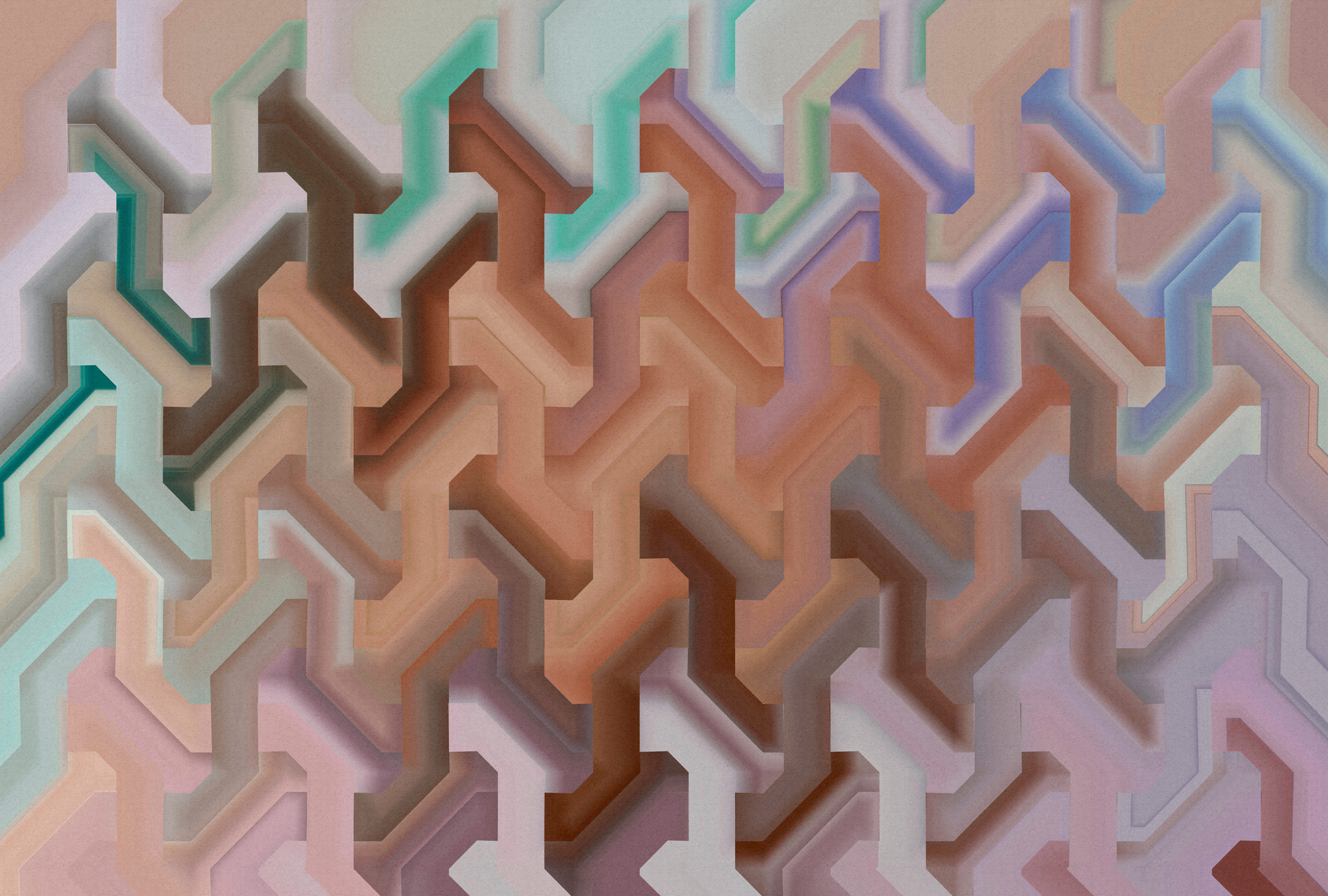 AS Fototapete Walls by Patel 5 3D Orange DD135089