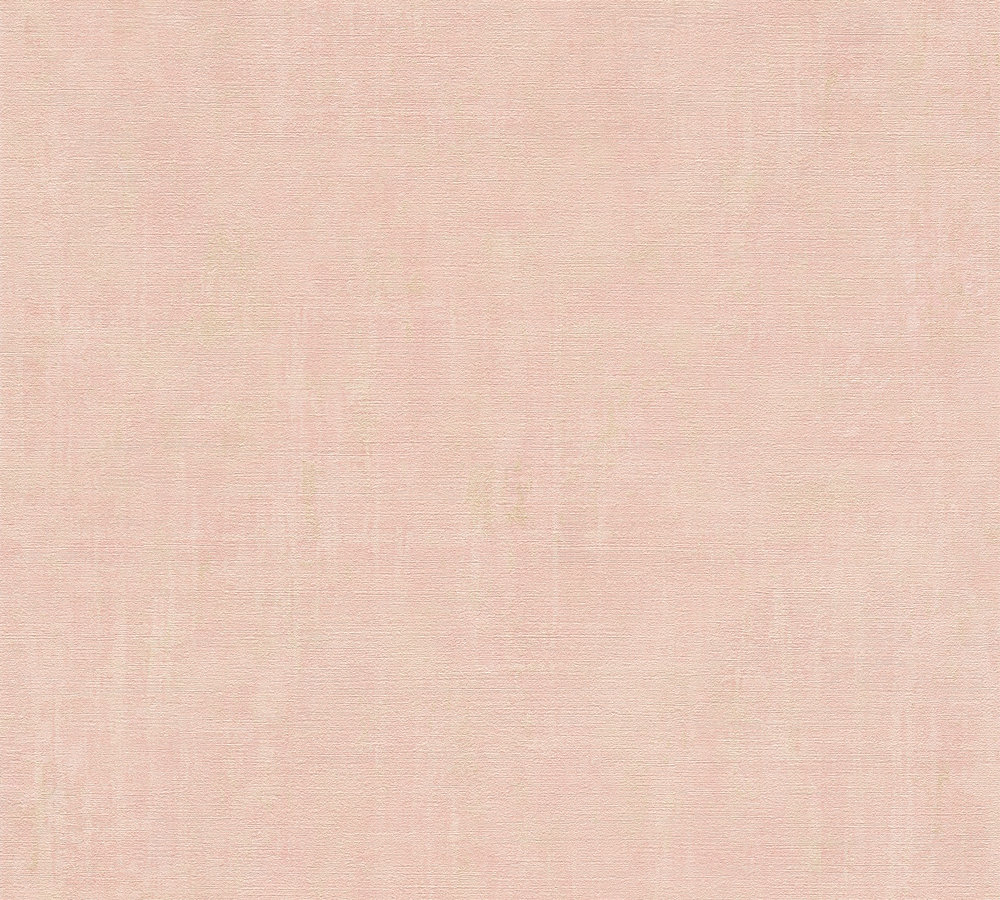 AS Vliestapete Unitapete metallic rose 380246