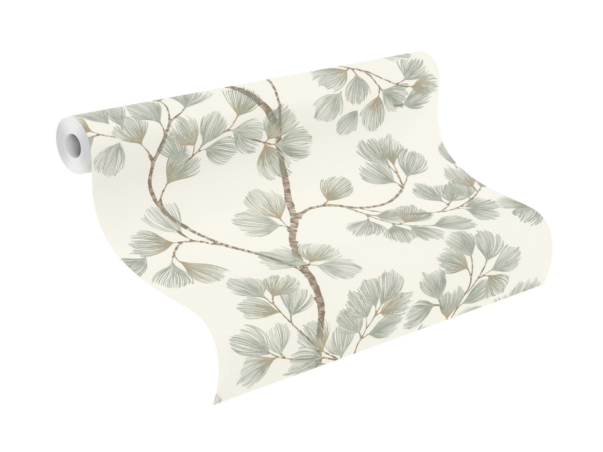 Rasch Vliestapete Symphony Grün-Moosgrün 866902