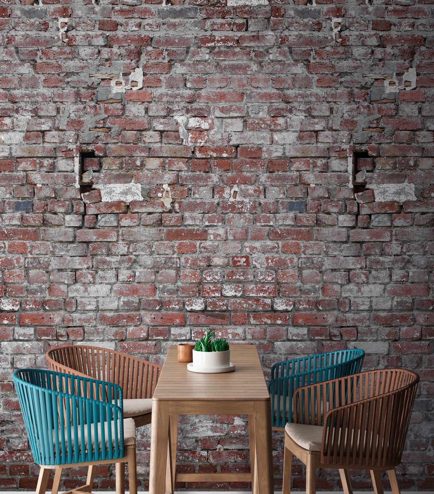 Livingwalls Vliestapete The Wall Steinoptik 383371