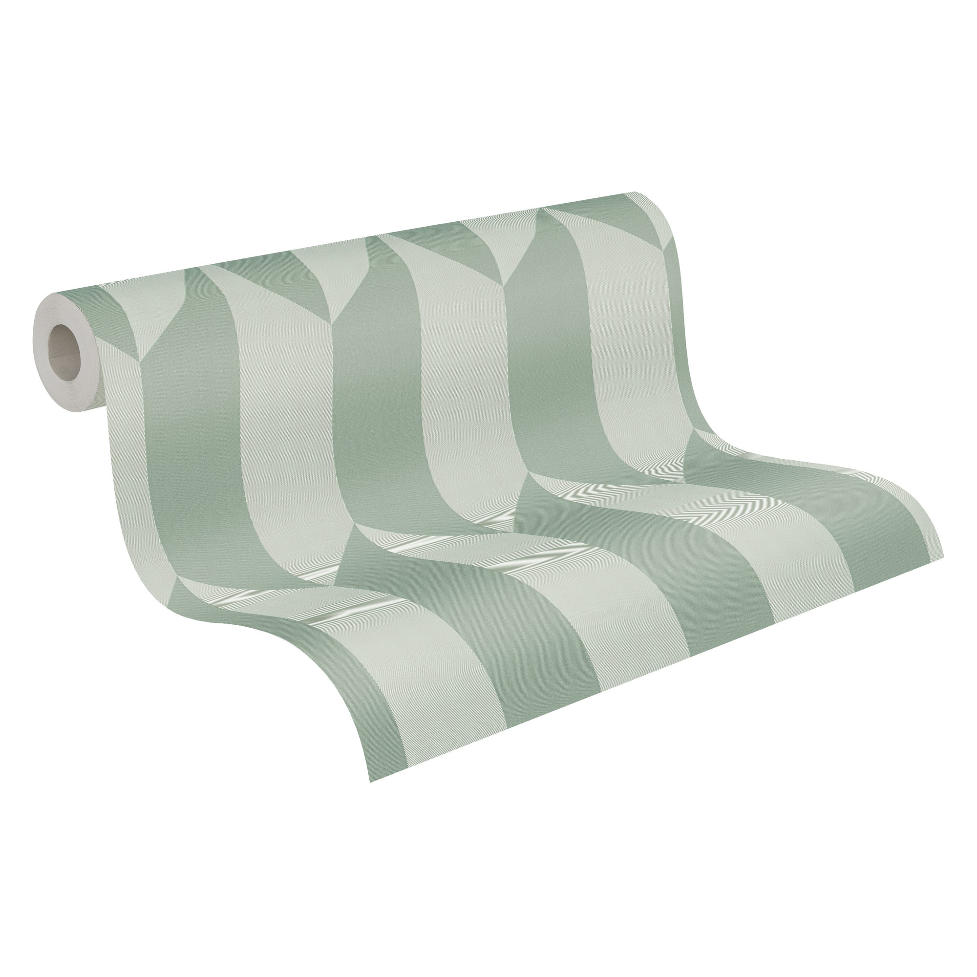 AS Vliestapete CosmoLiving 3D Grün 790864