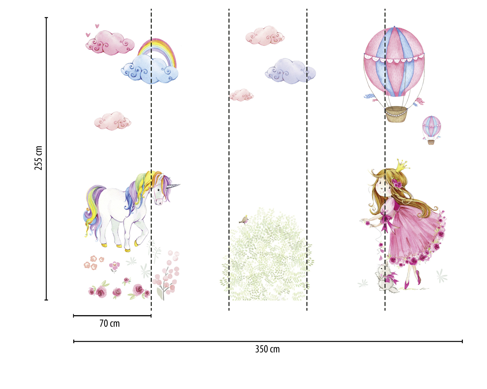 AS Fototapete Designwalls 2 Kinderzimmer Fantasy DD123616