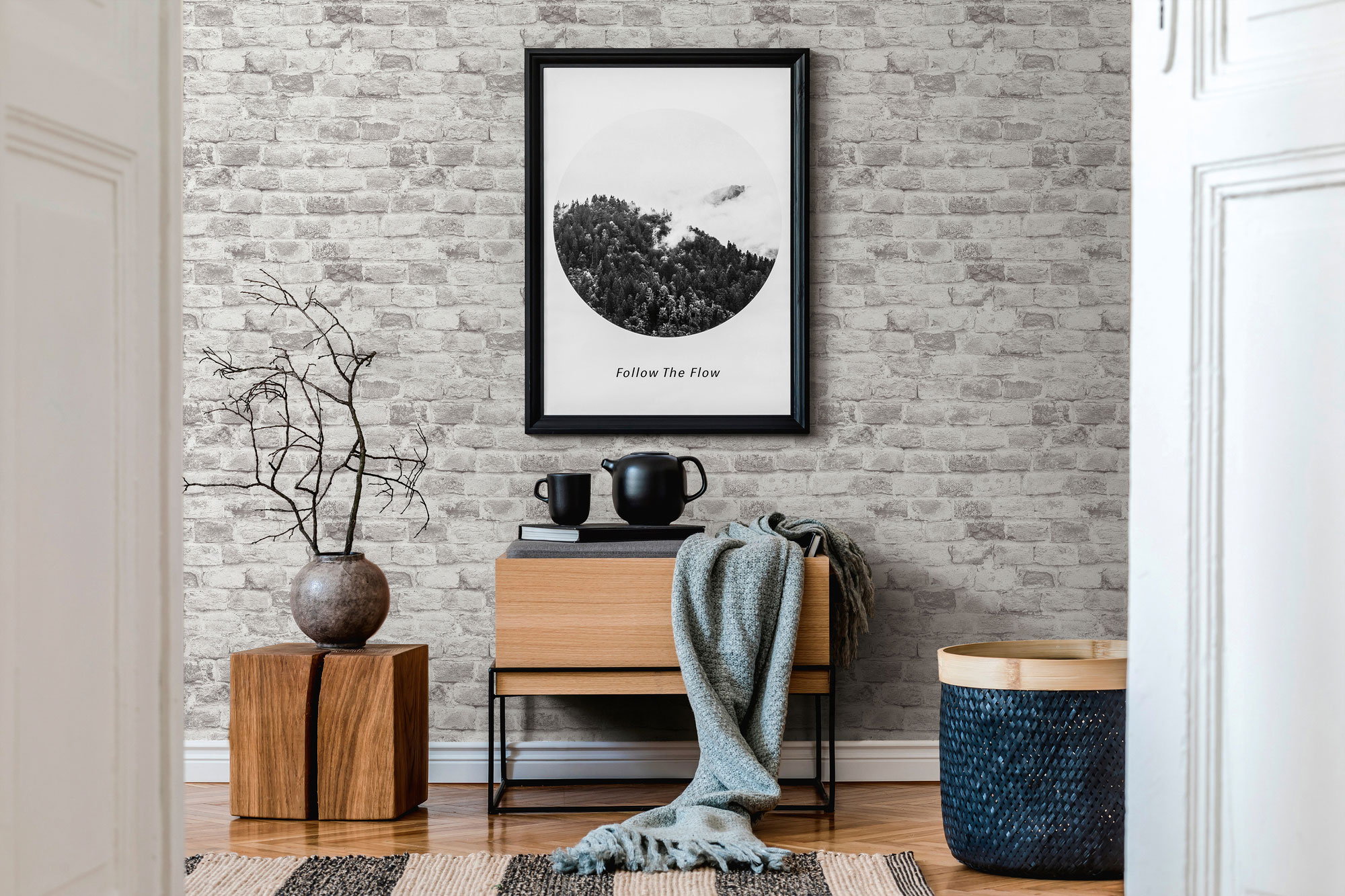 AS Vliestapete Bricks & Stones Backstein Tapete 388144