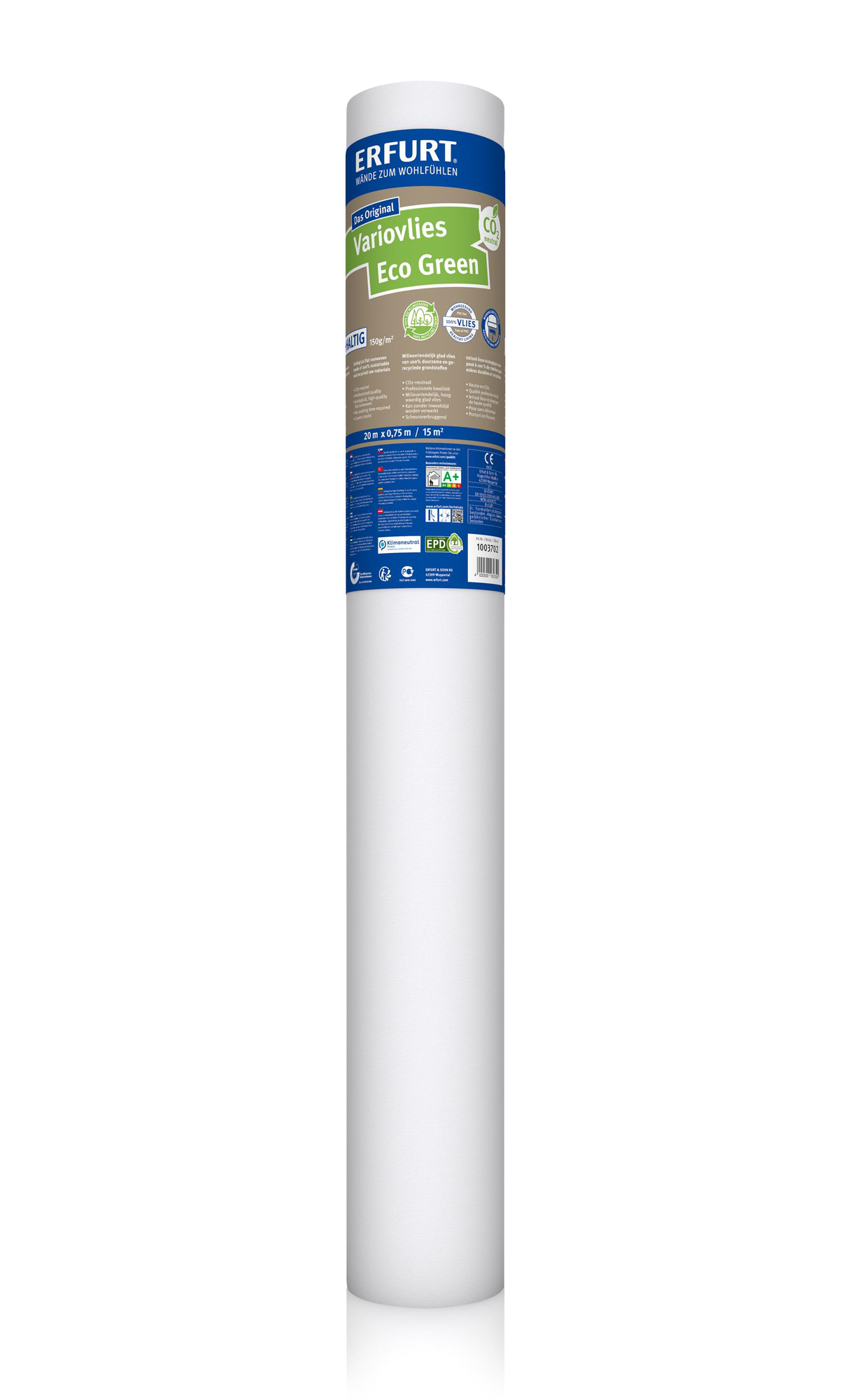 Erfurt Glattvlies Variovlies Eco Green | Einzelrolle