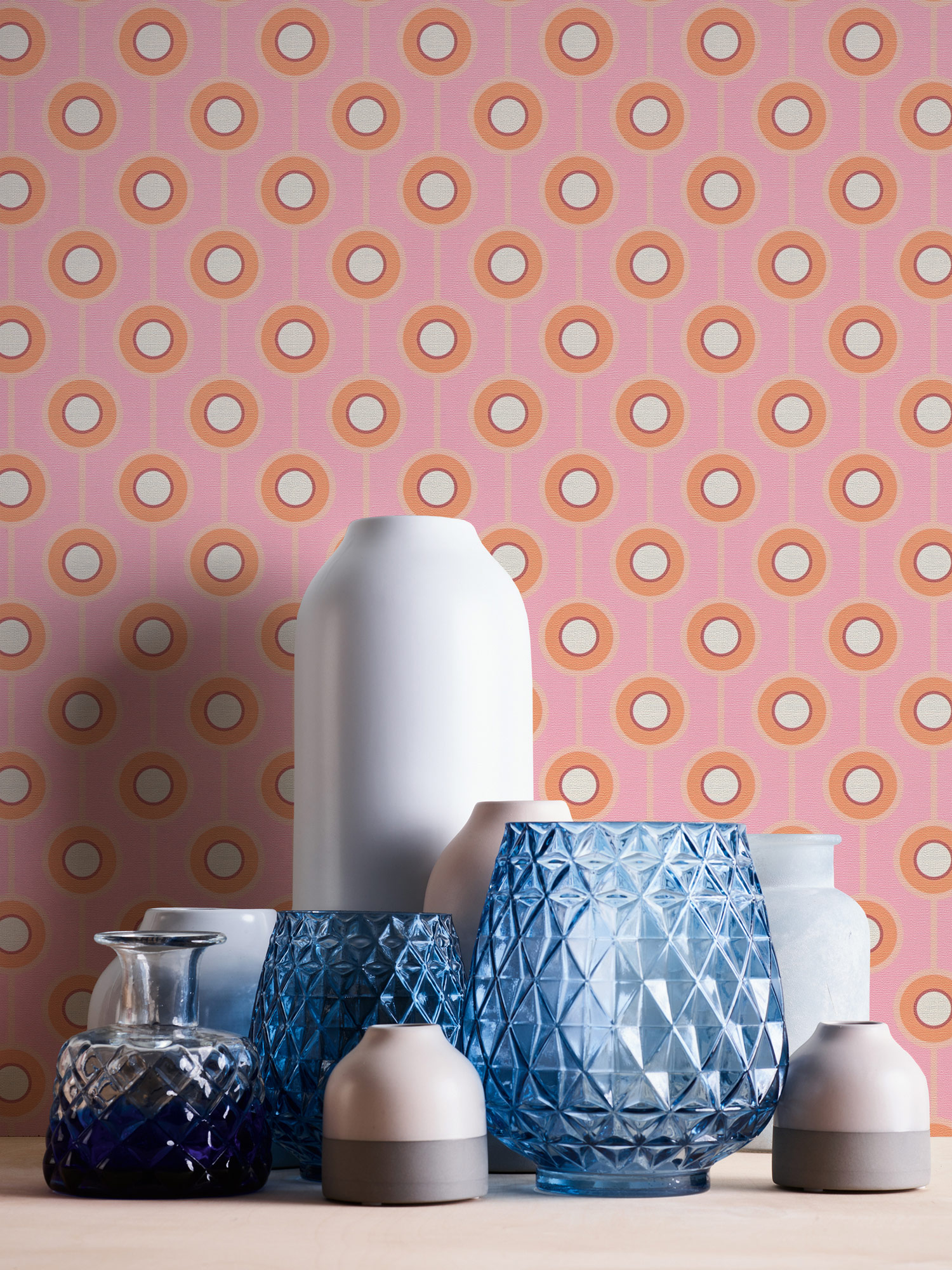 AS Creation Vliestapete Retro Chic Pink 395373