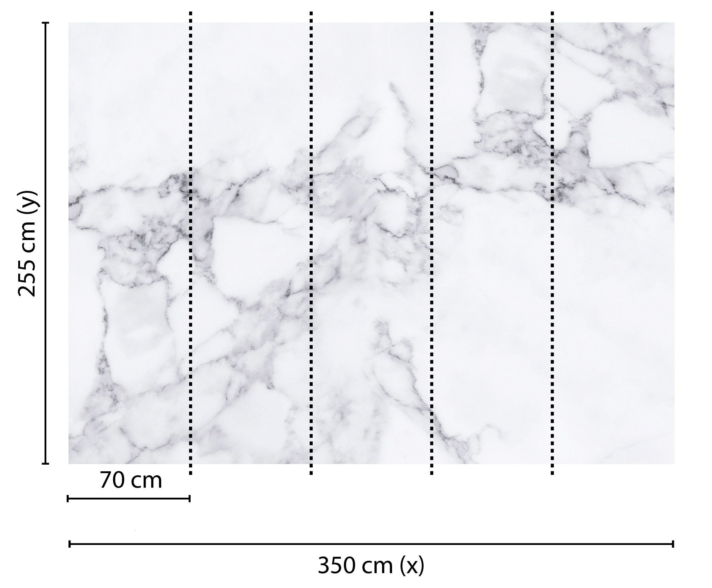 AS Fototapete Designwalls White Marble DD118754