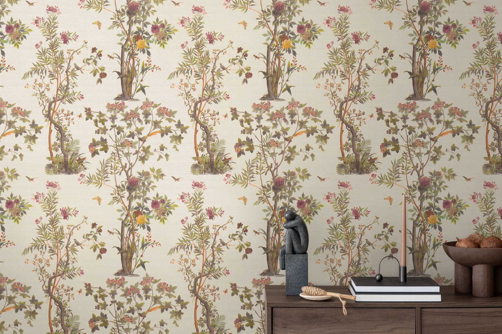 AS Vliestapete History of Art 2 Floral Grün 790431