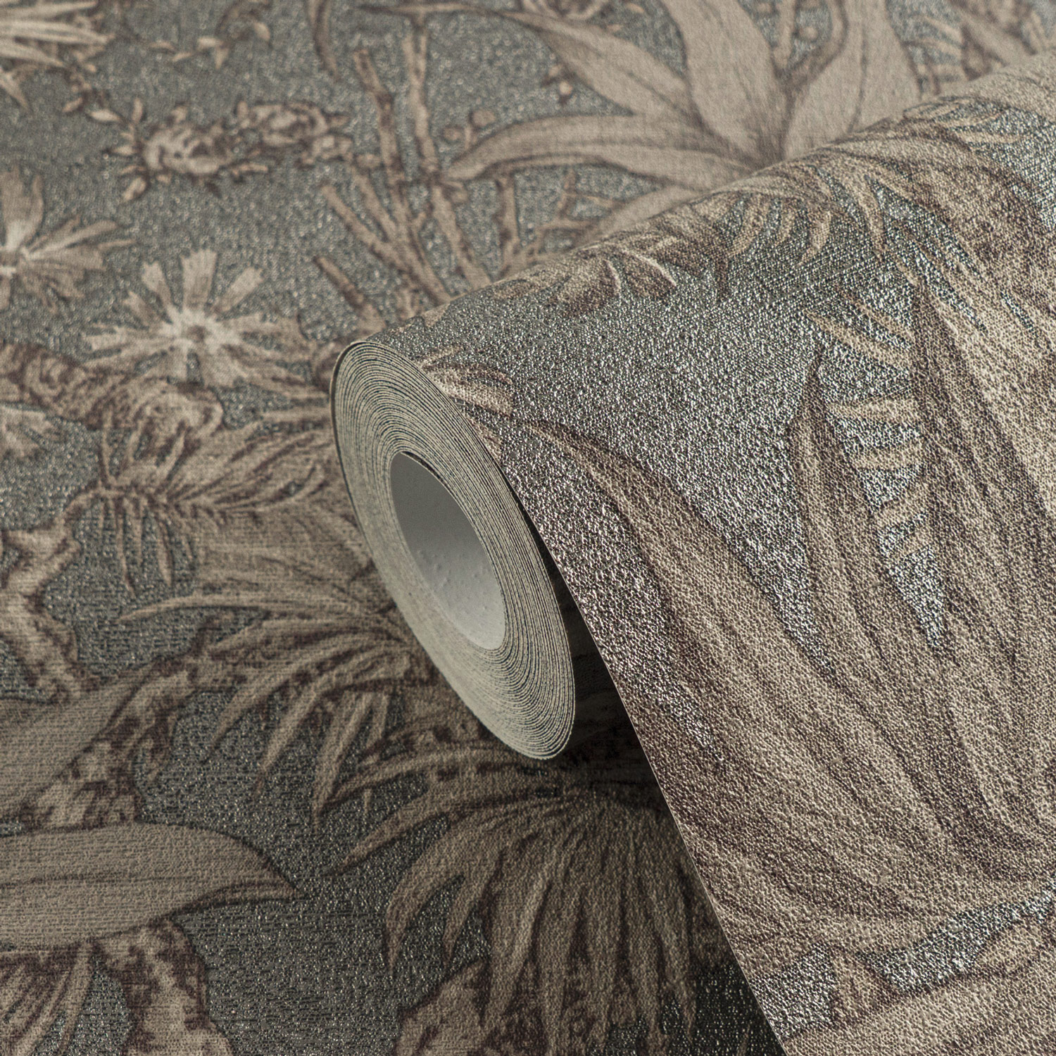 AS Vliestapete History of Art 2 Floral Grau 790473