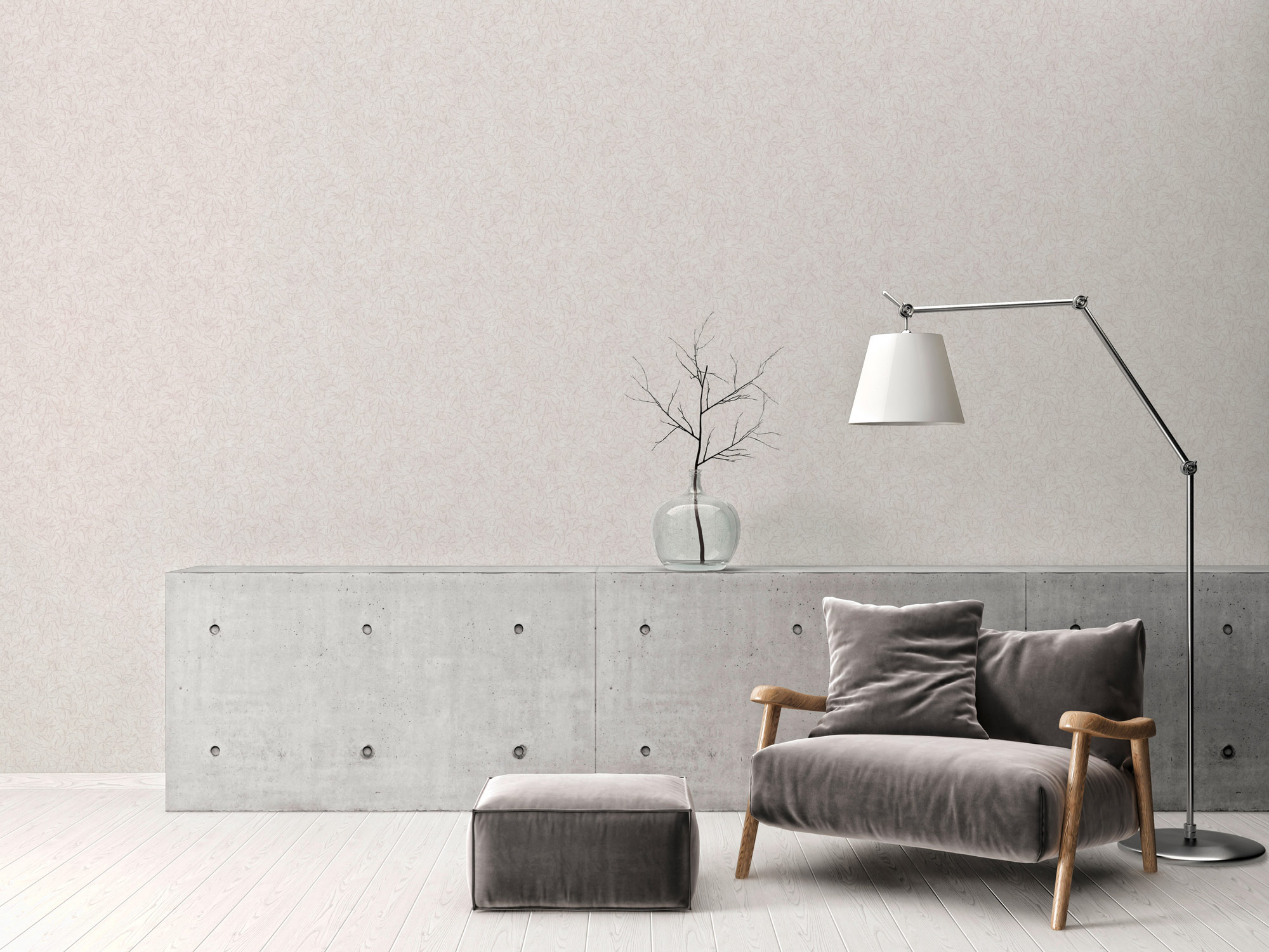AS Vliestapete Terra Floral creme 389202