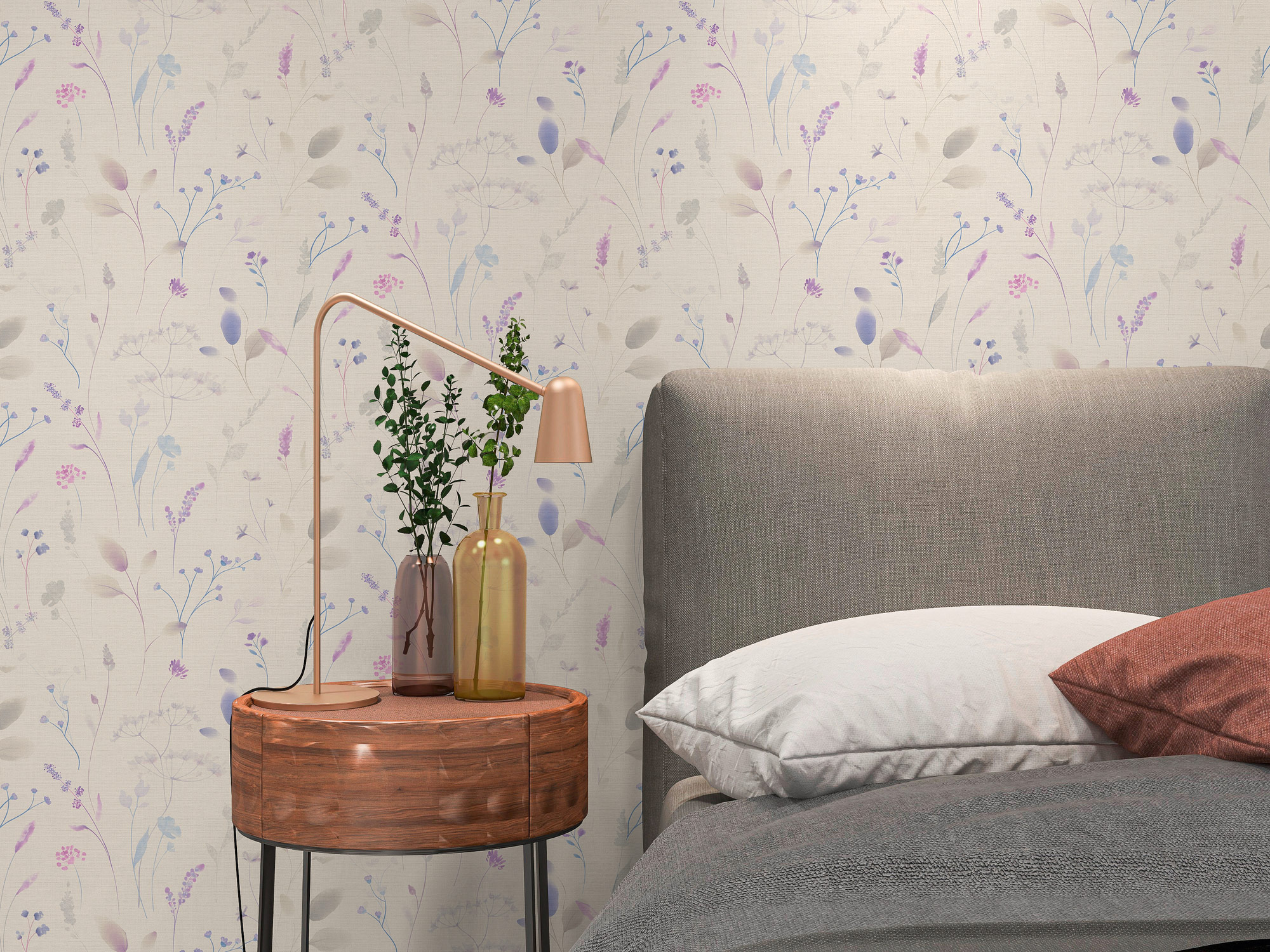 AS Vliestapete PintWalls 3 Floral Weiß 791702