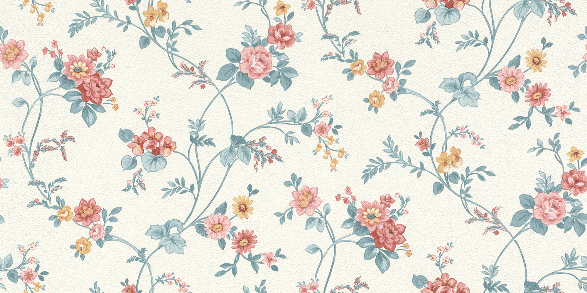 Rasch Textil Vliestapete Petite Fleur 5 Blumen 288307
