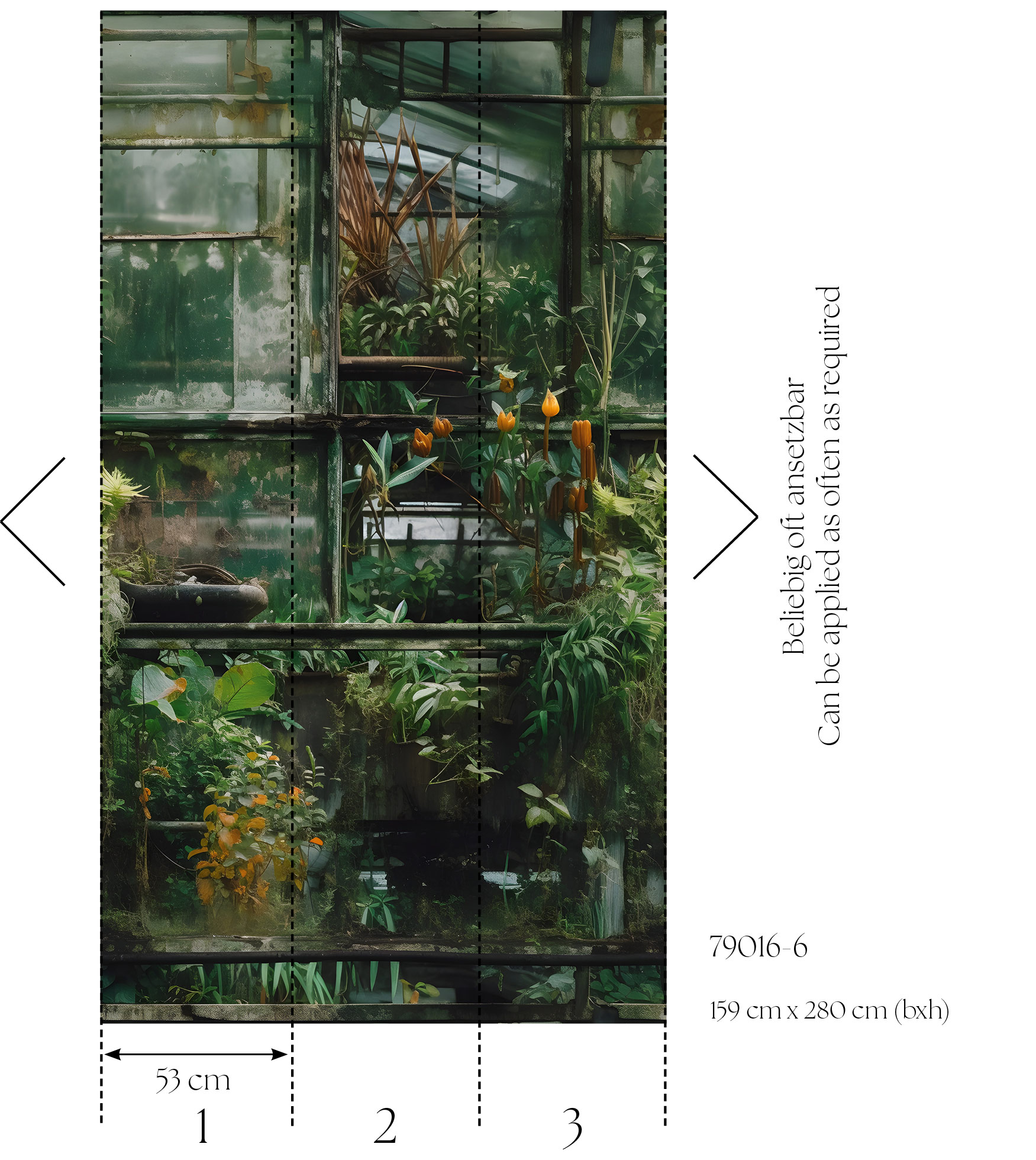 AS Fototapete MS Hot Spots Floral Braun 790166