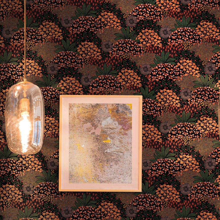 AS Vliestapete Nara Satintapete Blümchentapete 387403