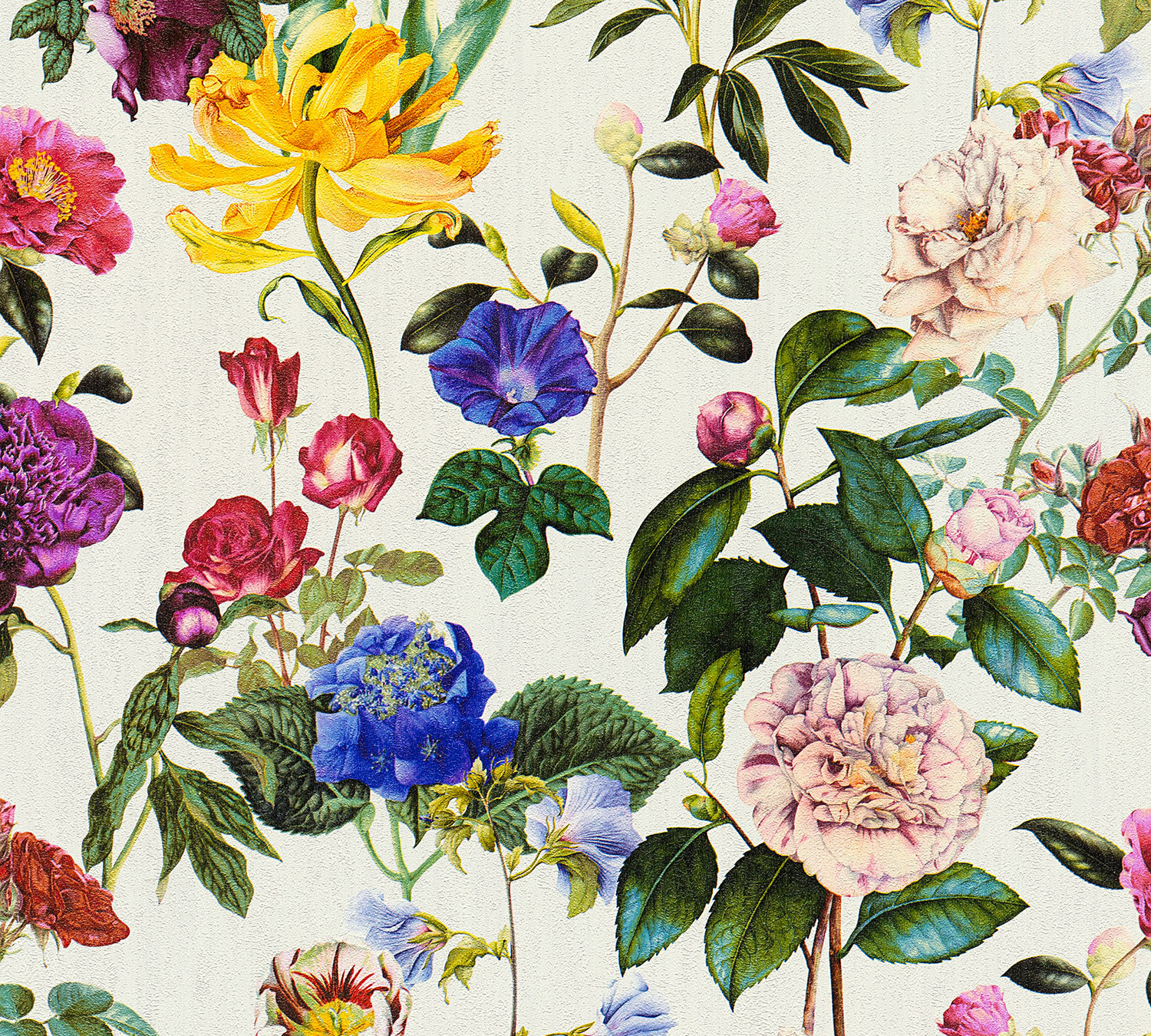 AS Création Vliestapete Jette 5 Blumen bunt 373361