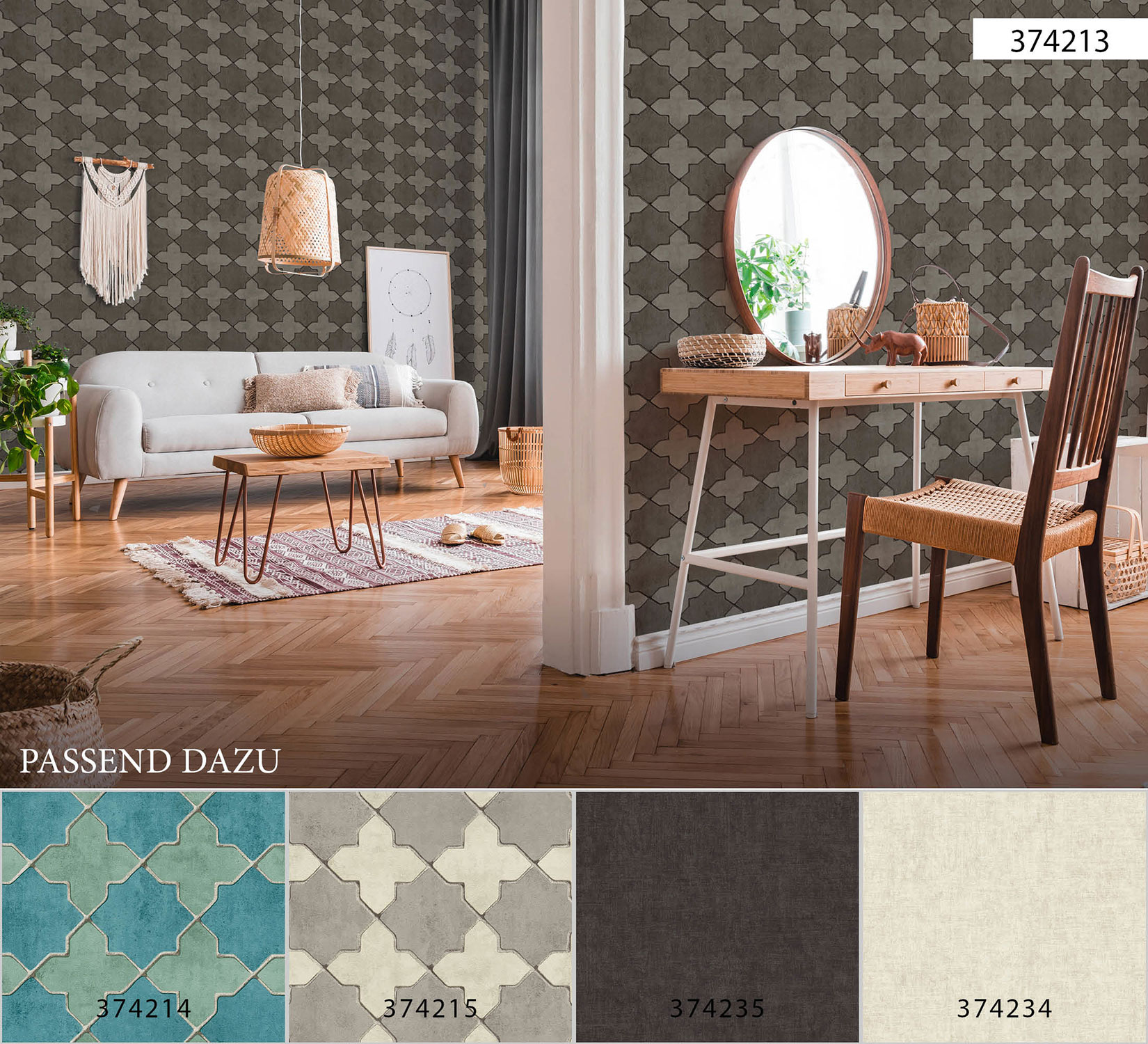 AS Vliestapete New Walls Unitapete 374235