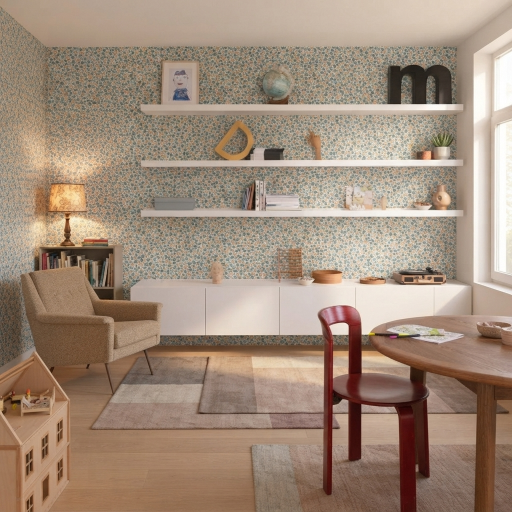 Grandeco Vliestapete Little Dreamers blau LD3015