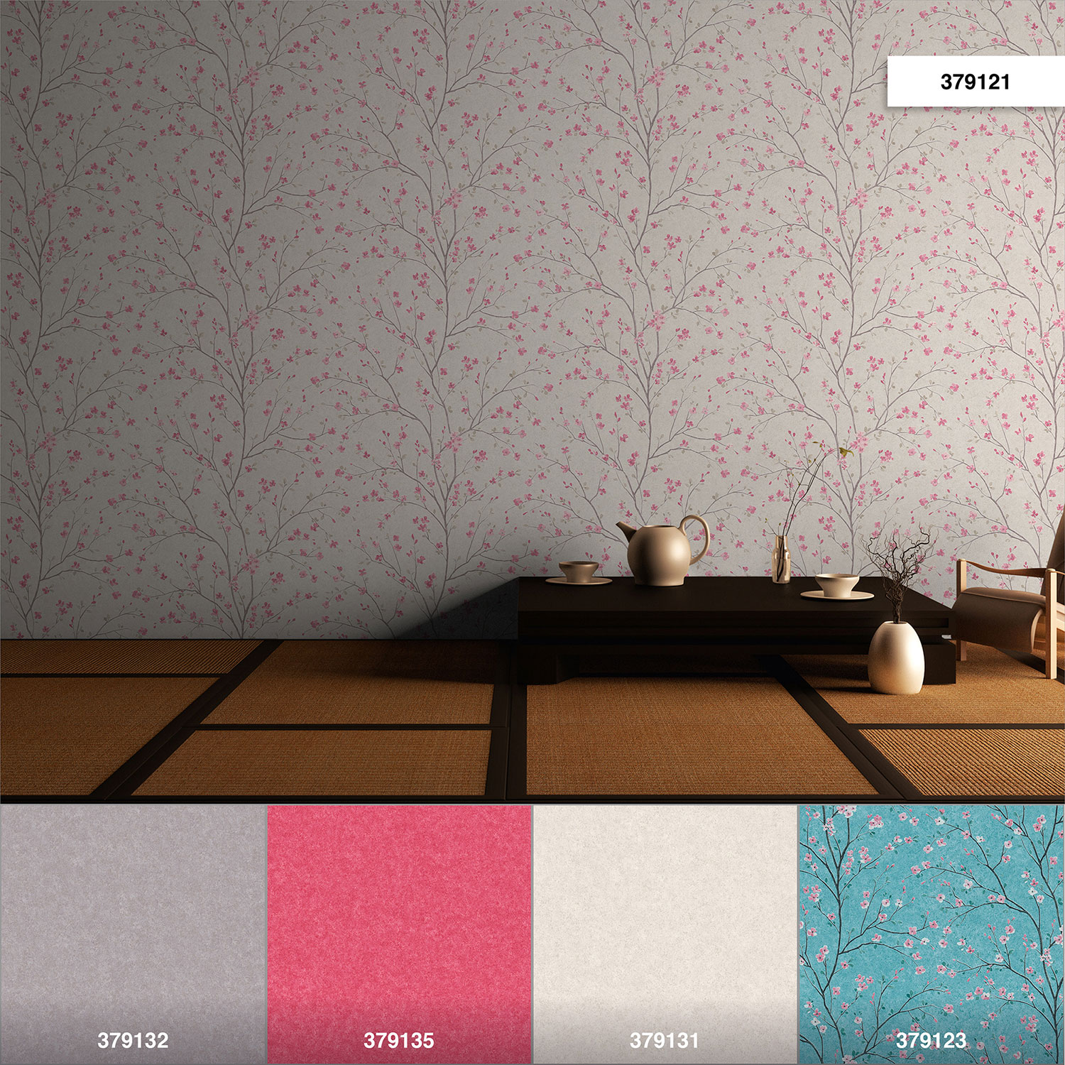 AS Vliestapete Metropolitan Stories 2 Florale Tapete 379121