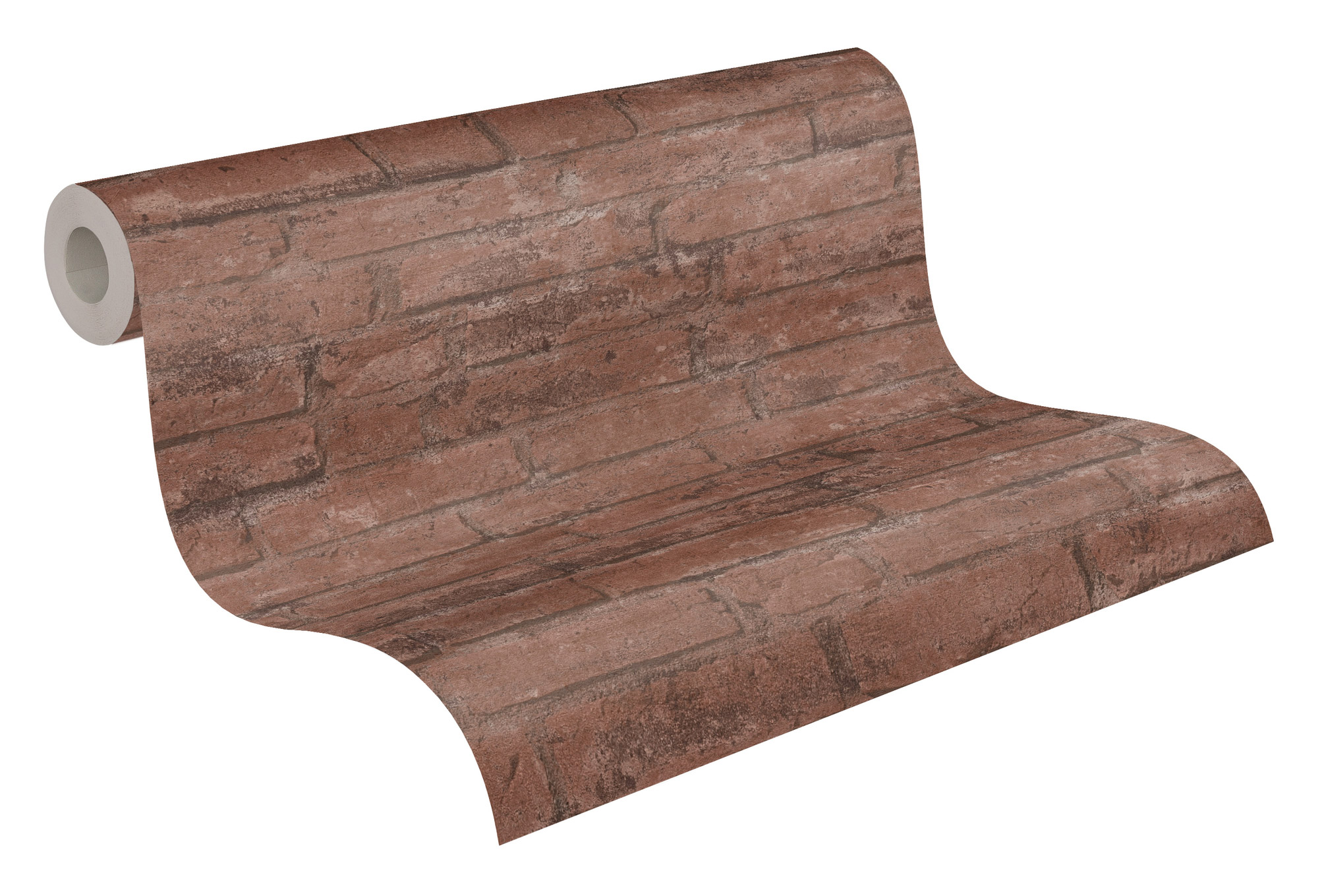 AS Vliestapete Industrial Steintapete braun 377472