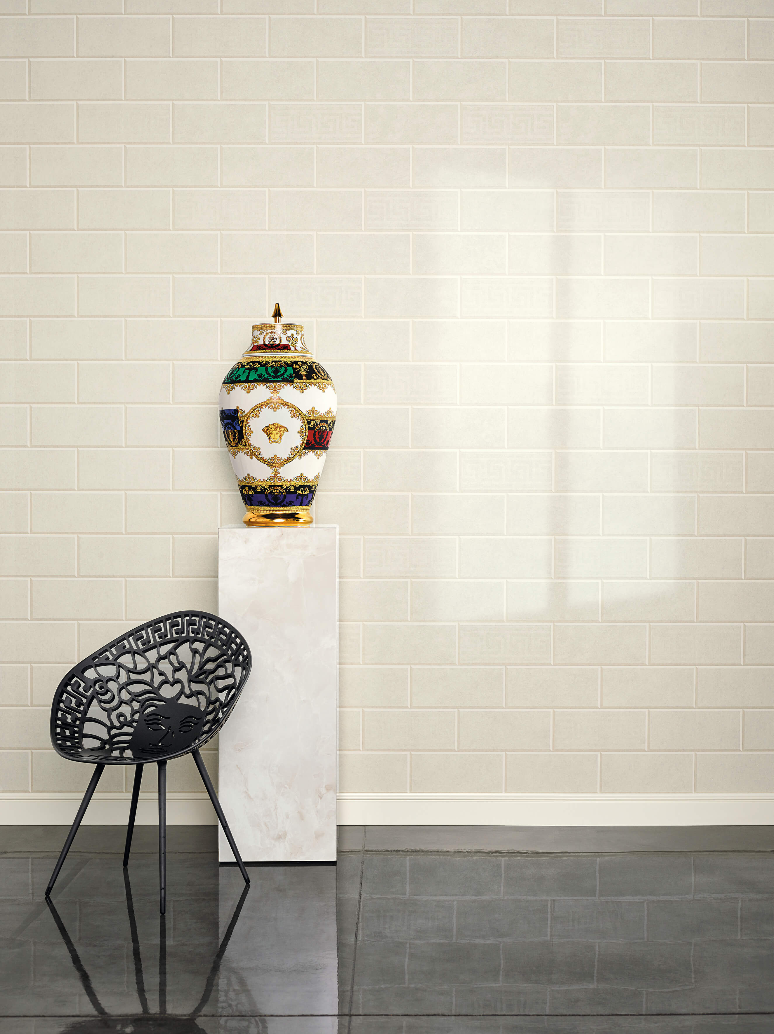 AS Vliestapete Versace 3 Mauer Stein Mauer 343225