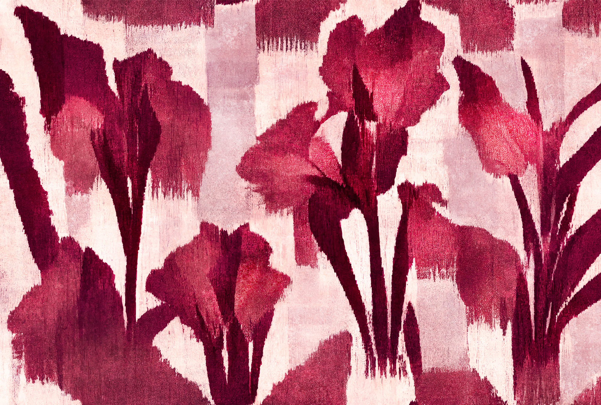 AS Fototapete Walls by Patel 5 Blumen Dunkelrot DD134231