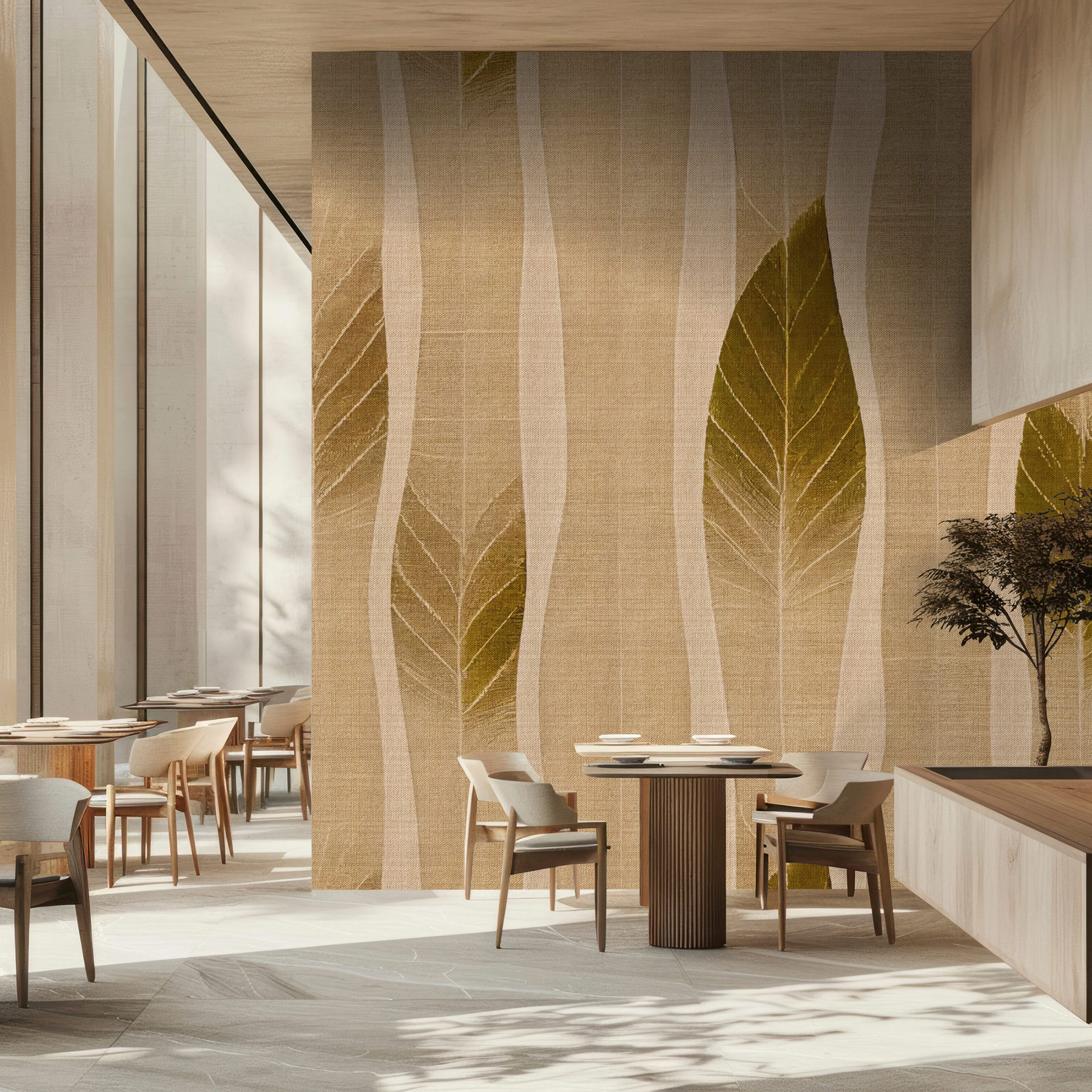 AS Fototapete Walls by Patel 5 Blätter Beige DD134243