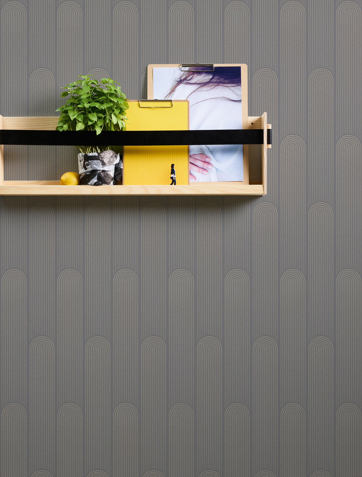 AS Vliestapete New Life Geometrische Tapete schwarz/anthrazi