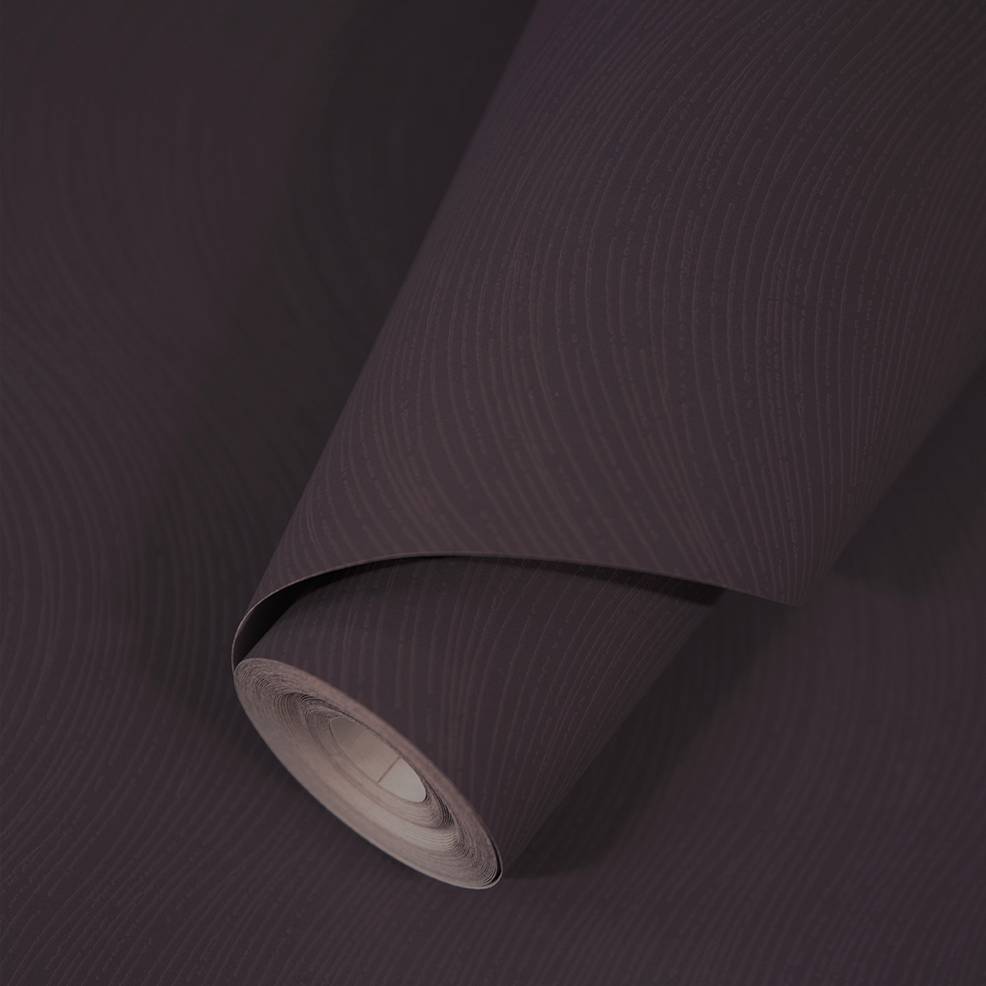 Hohenberger Vliestapete Chalk Ripple Aubergine 65570