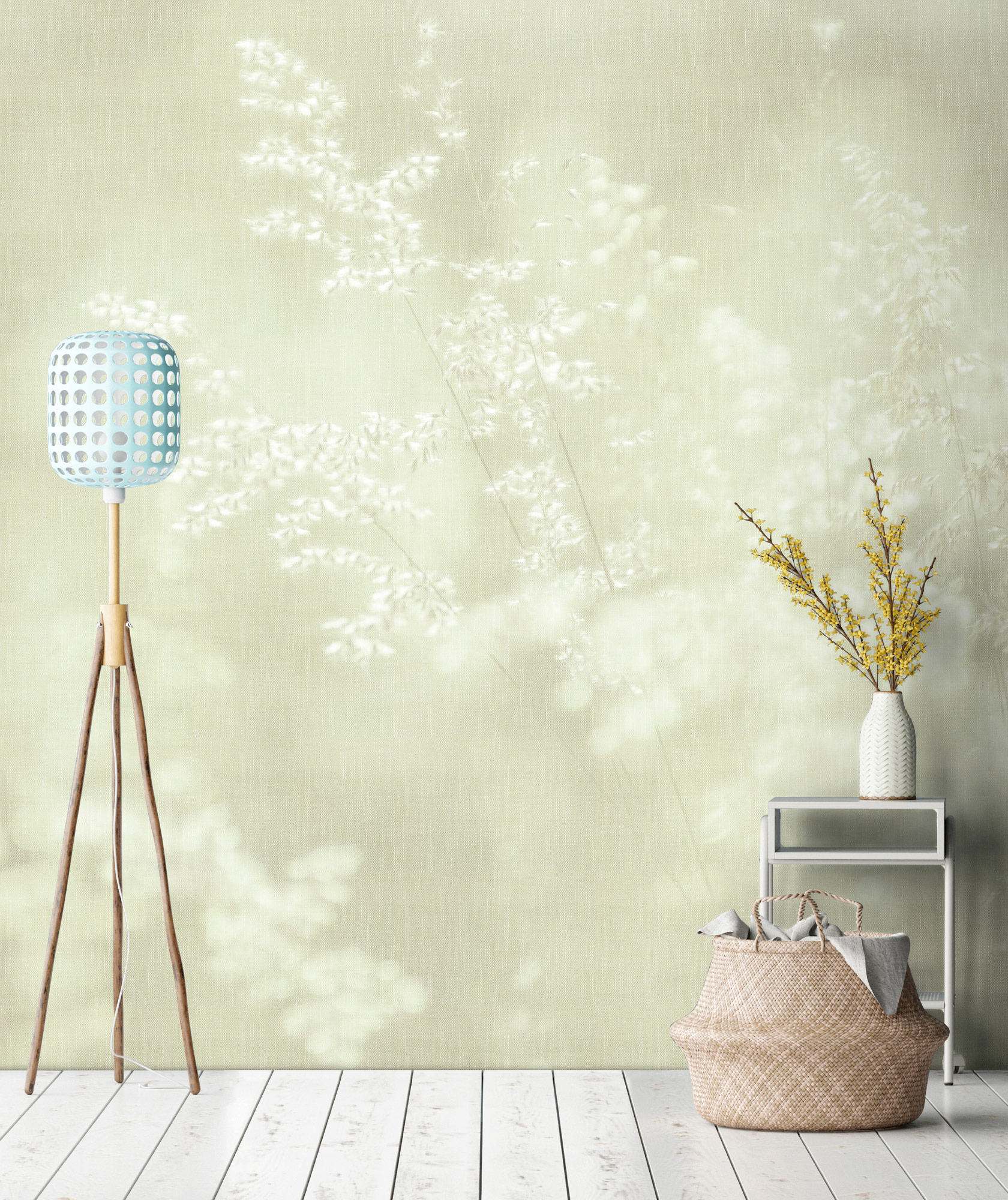 AS Fototapete Walls by Patel 5 Blüten Mintgrün DD134729