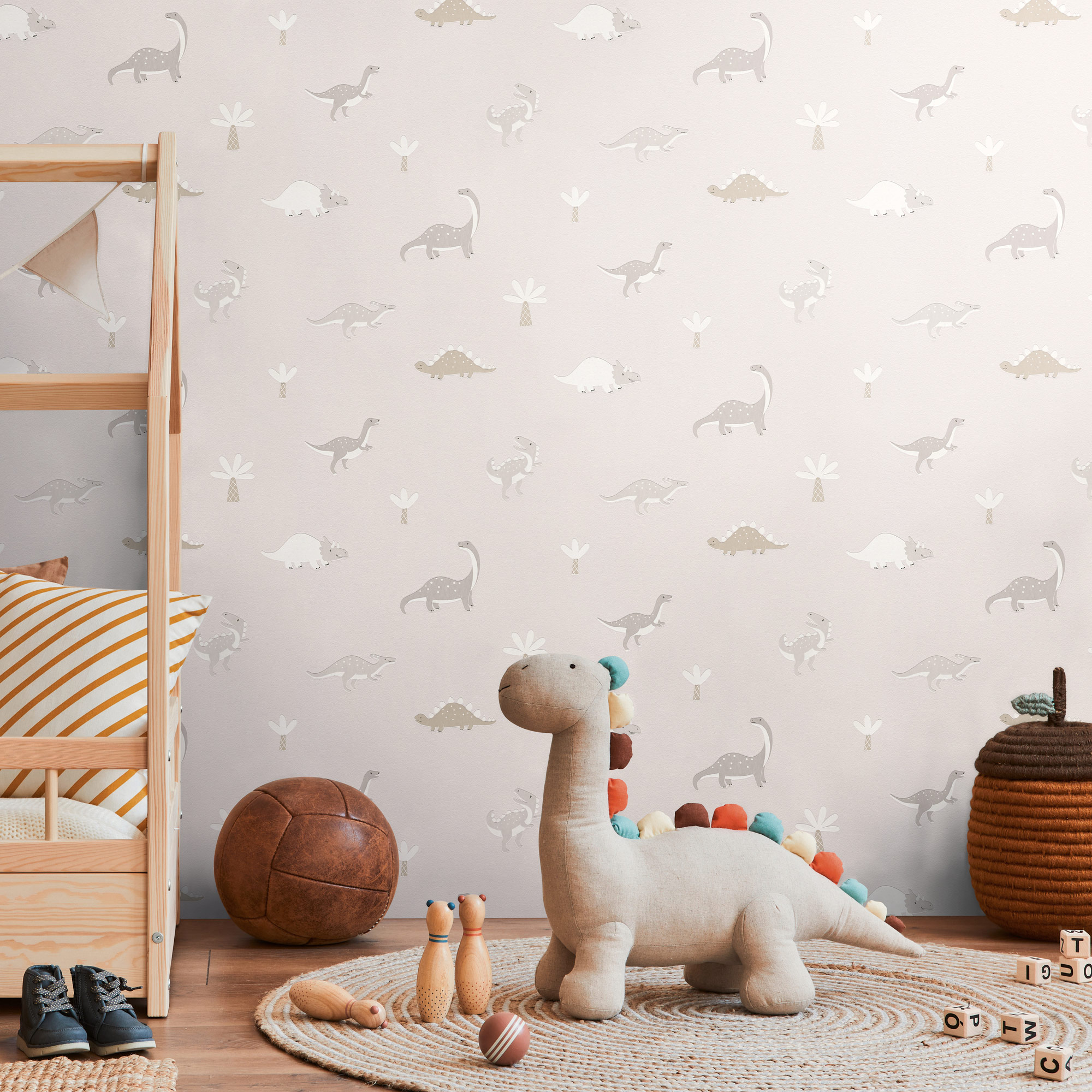AS Vliestapete Kids Studio Kinderzimmertapete Grau 792571