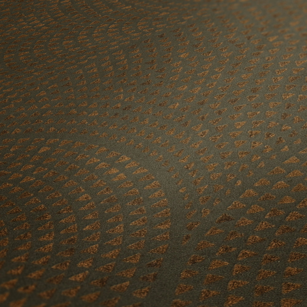 AS Vliestapete Art Deco Tapete braun 380273