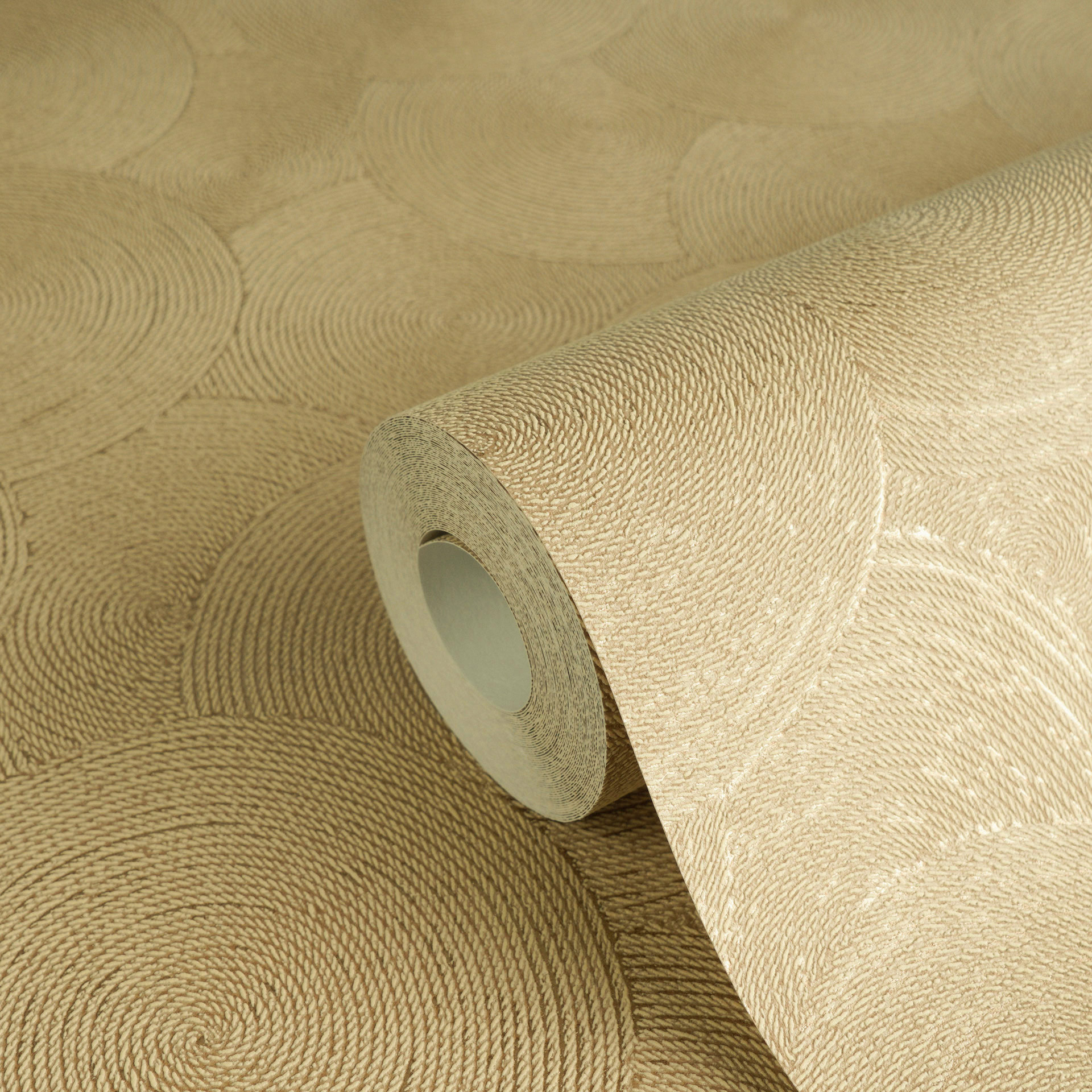 AS Vliestapete Hygge 3 Natur Braun 790933