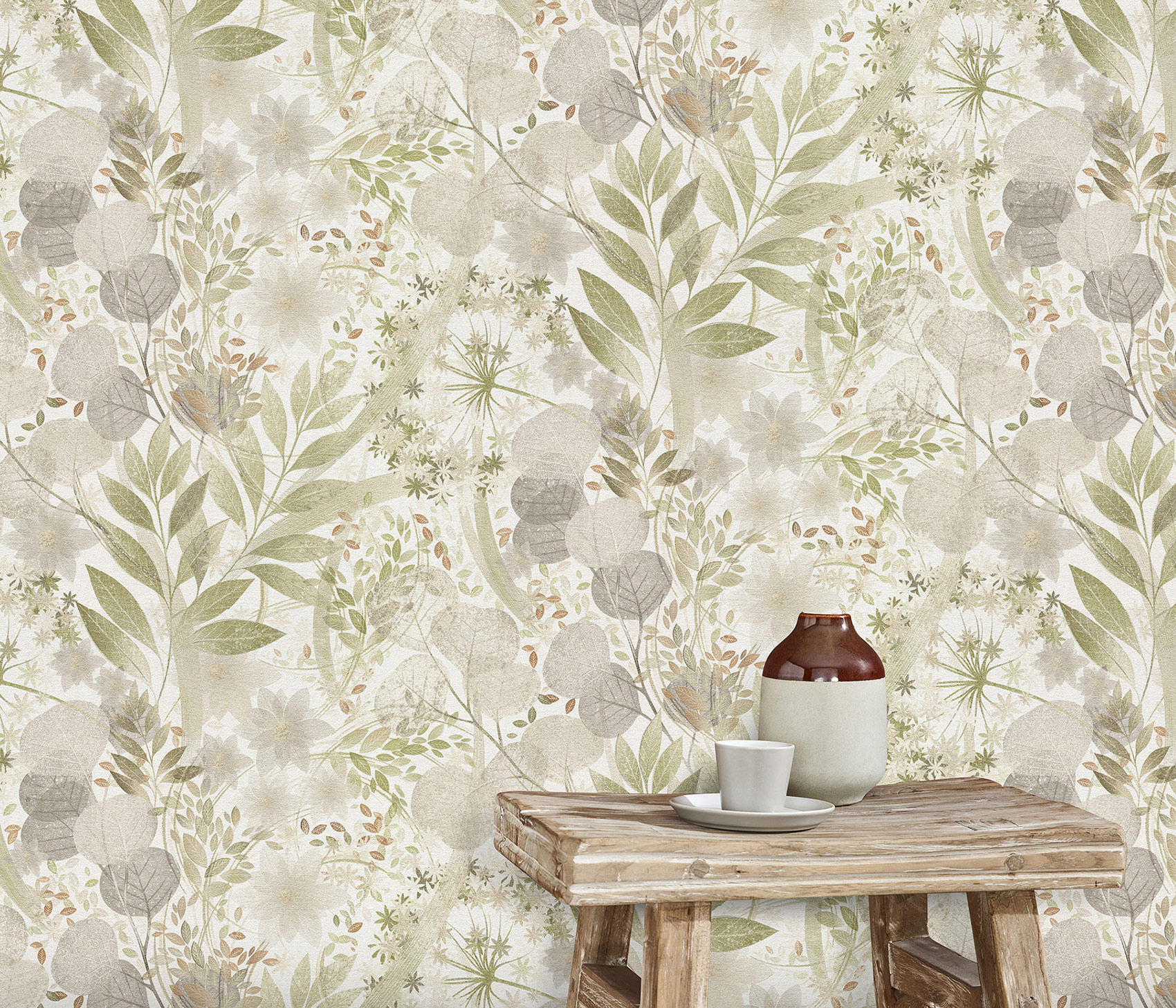 Erismann Vliestapete Secret Garden Blättermotiv 1050635