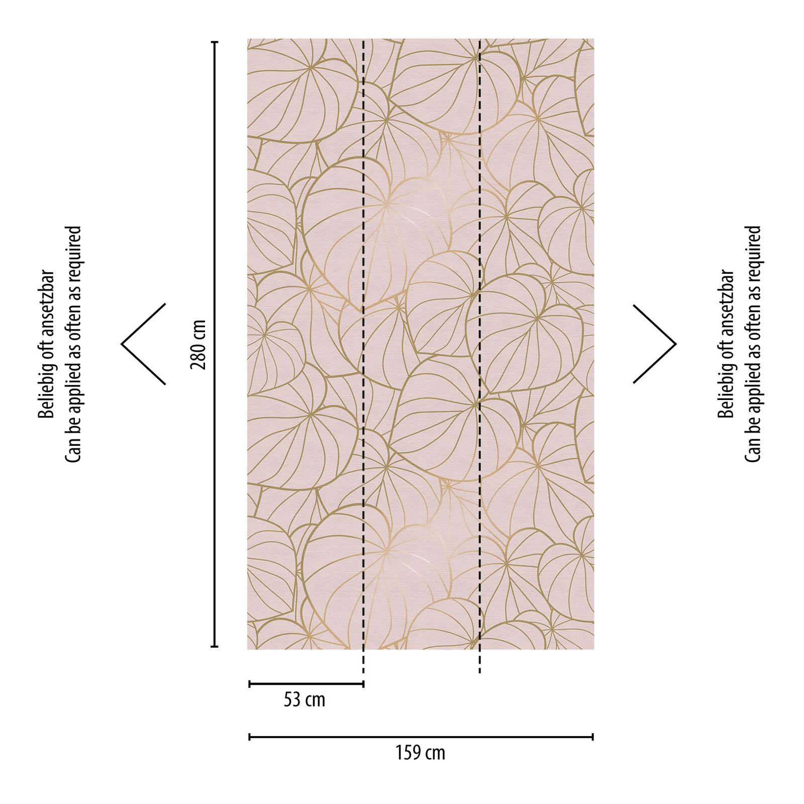 Livingwalls Vliestapete The Wall Blätter 382801