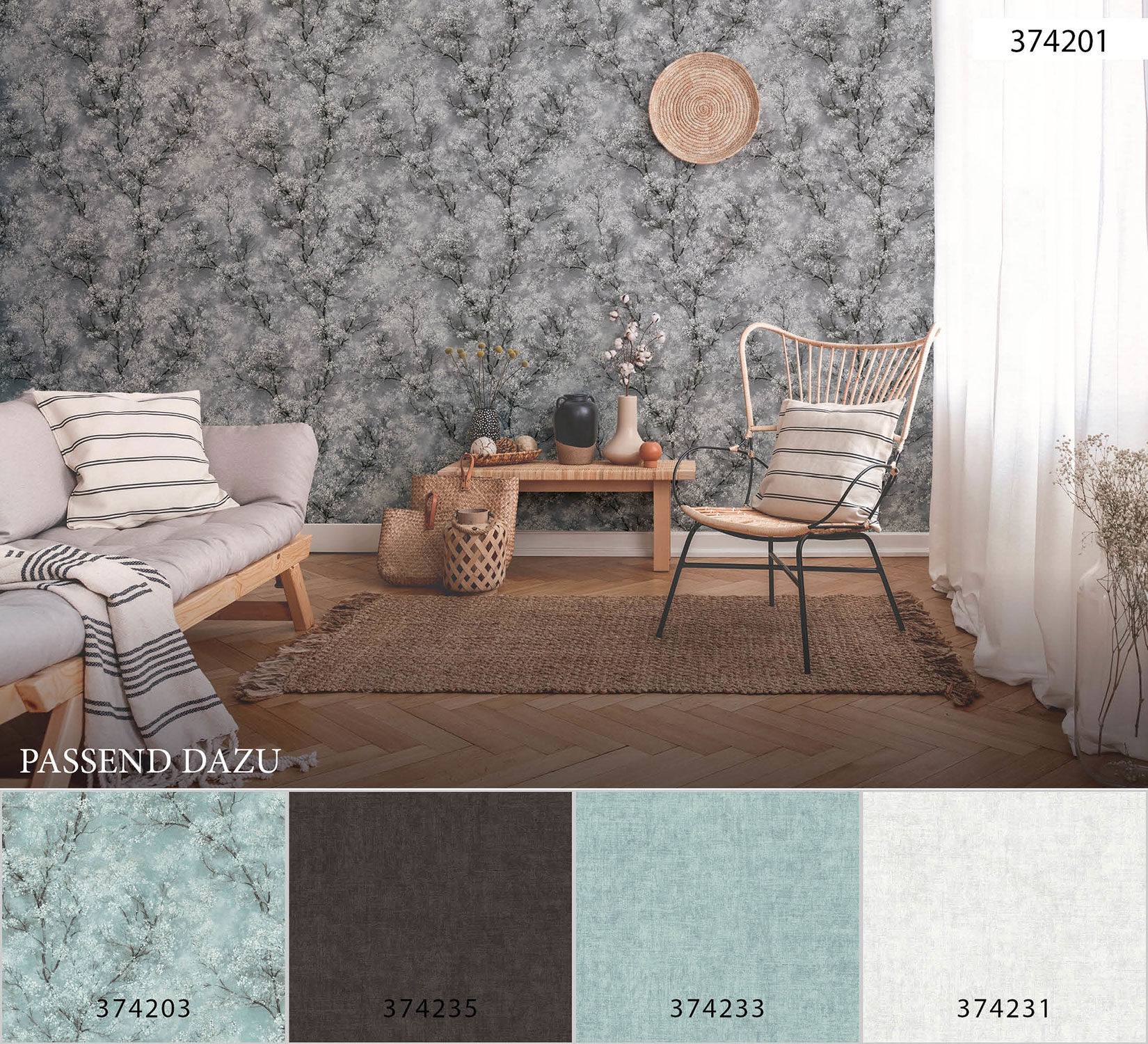 AS Vliestapete New Walls Waldtapete 374201