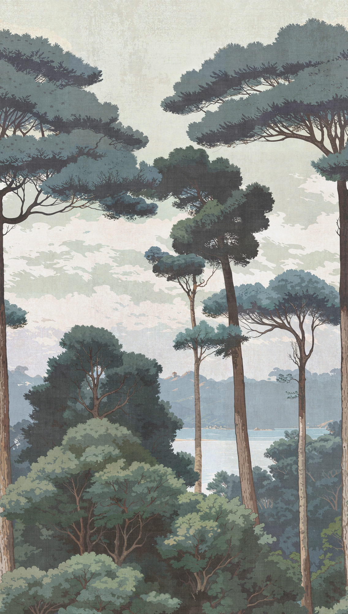 AS Fototapete MS Hot Spots Wald Braun 790156