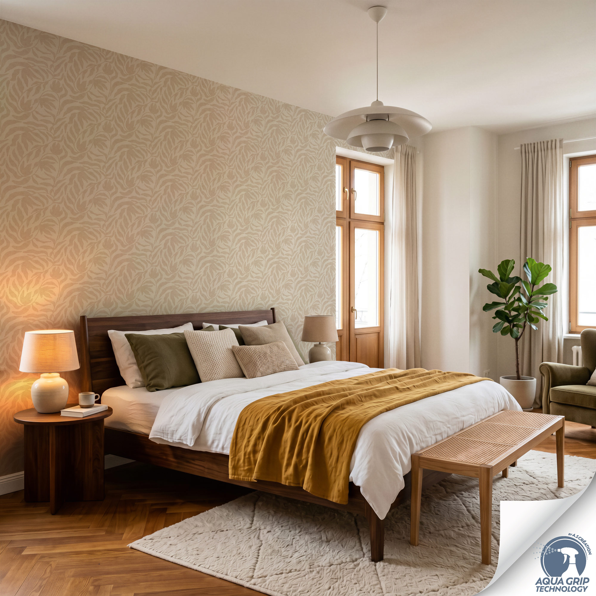 AS Vliestapete Cosiness Designdrop 2 Natur Beige 793141