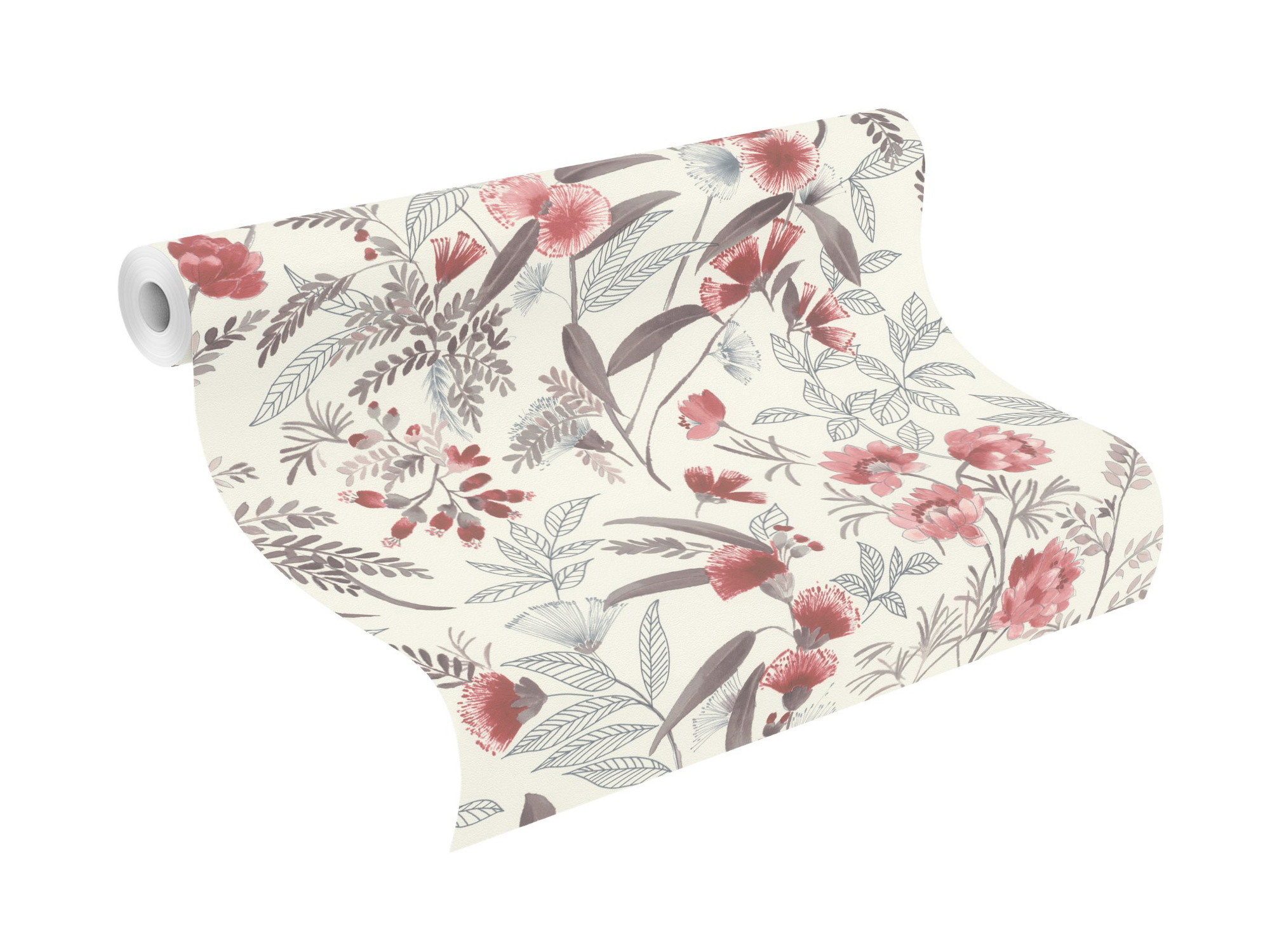 Rasch Vliestapete Symphony Rot-Dunkelrot 869118