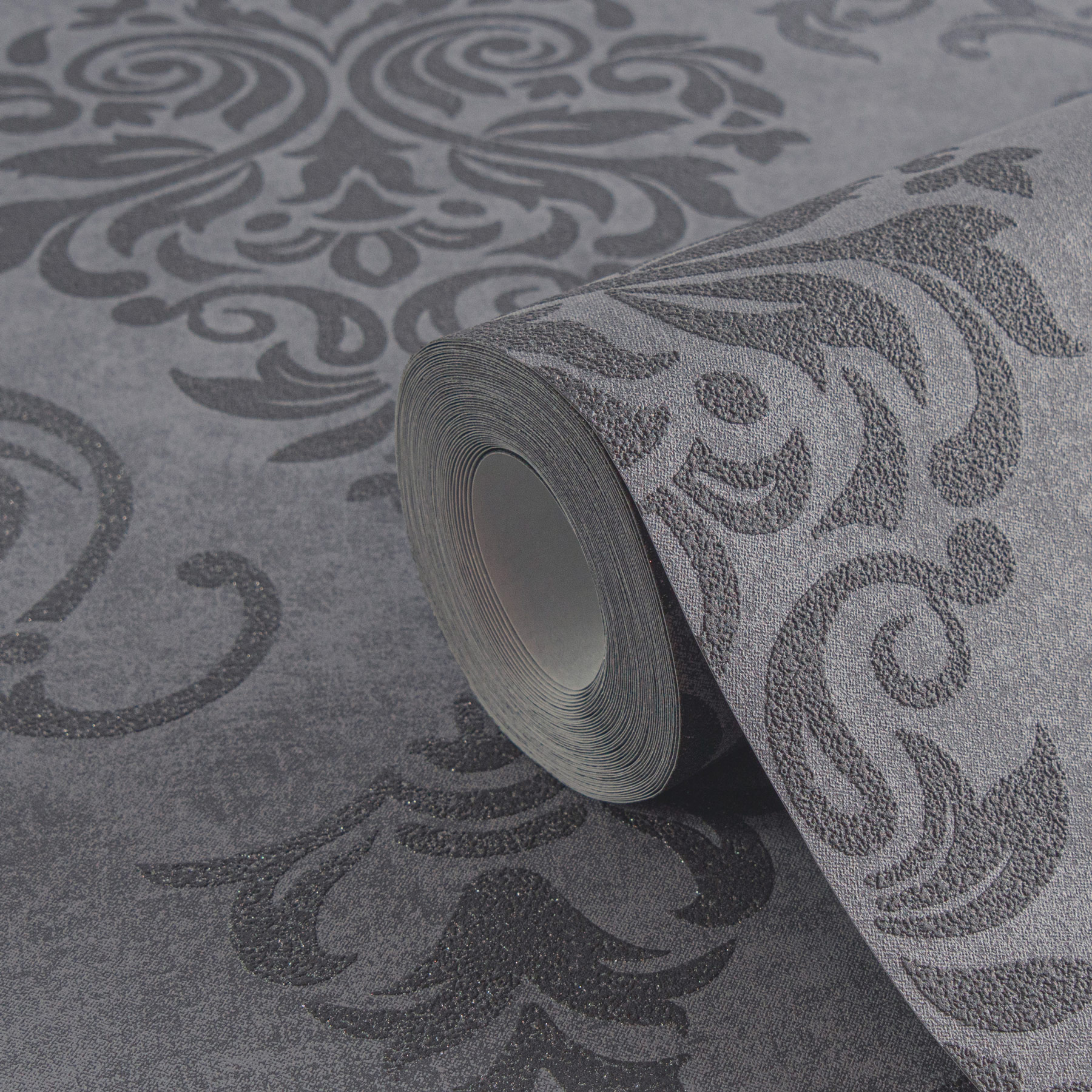 AS Vliestapete Memory 3 Barock Tapete Schwarz 953723