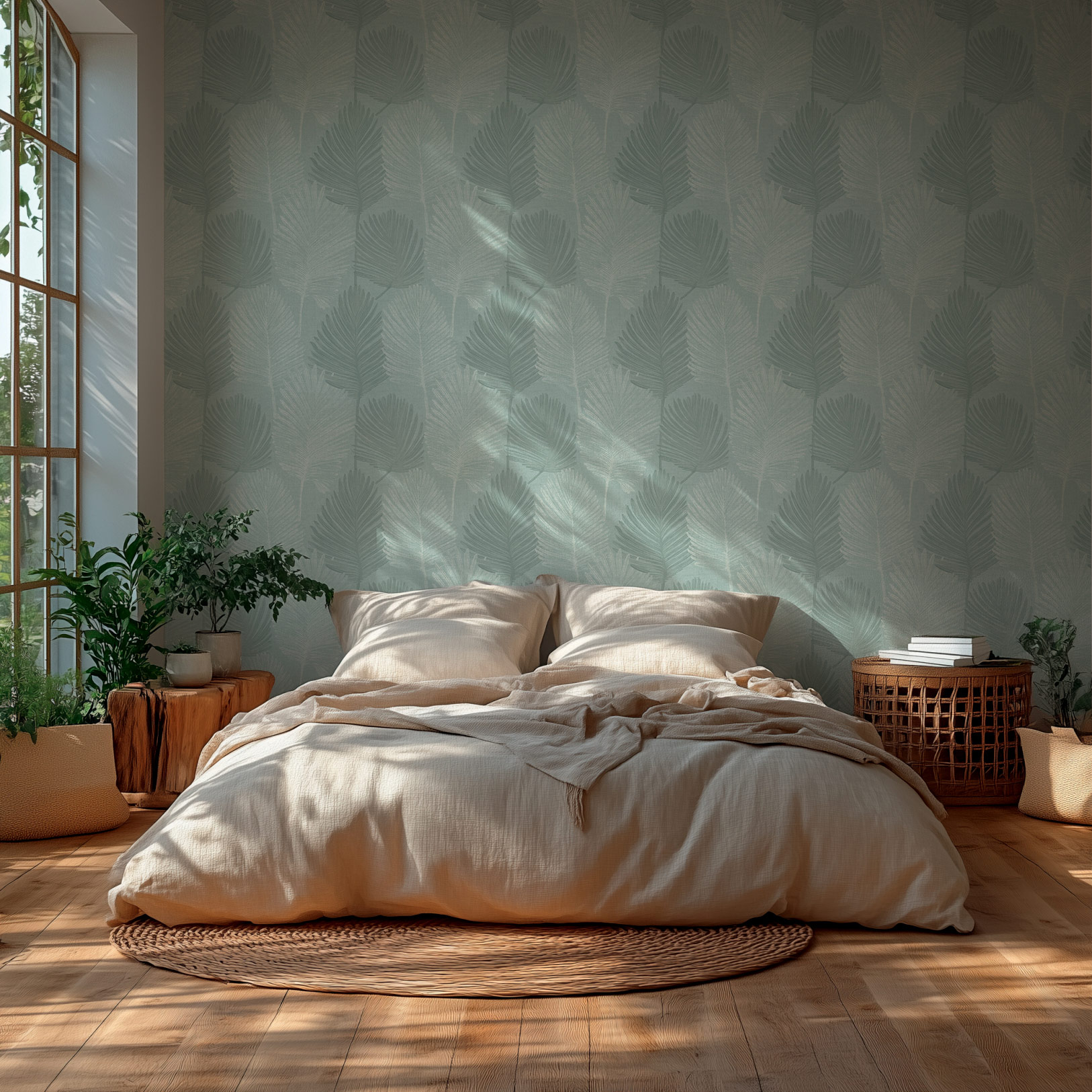 AS Vliestapete MS Hot Spots Floral Grün 786734