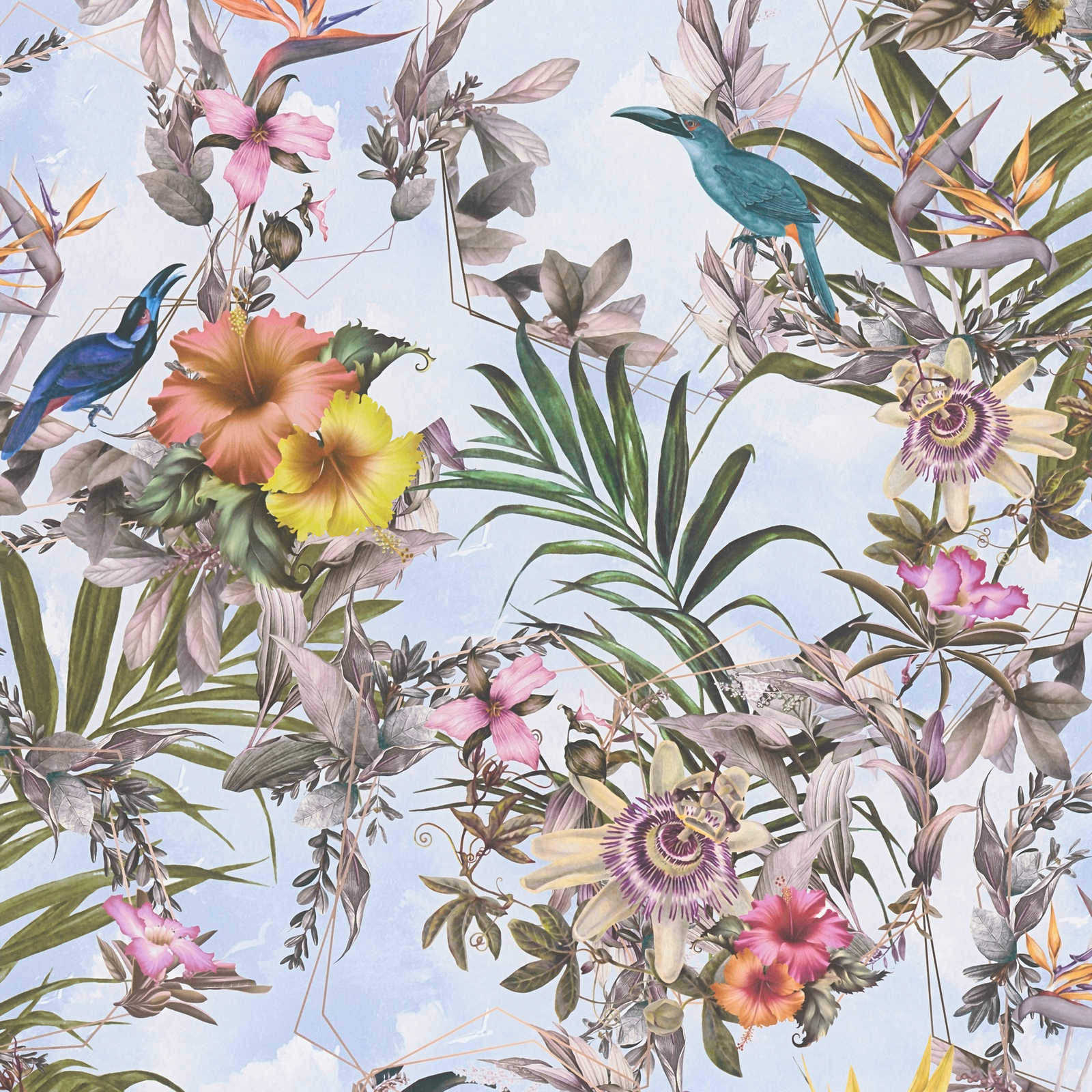 AS Création Vliestapete Dream Flowery Vogeltapete 381784 AS Création Vliestapete Dream Flowery Vogeltapete 381784