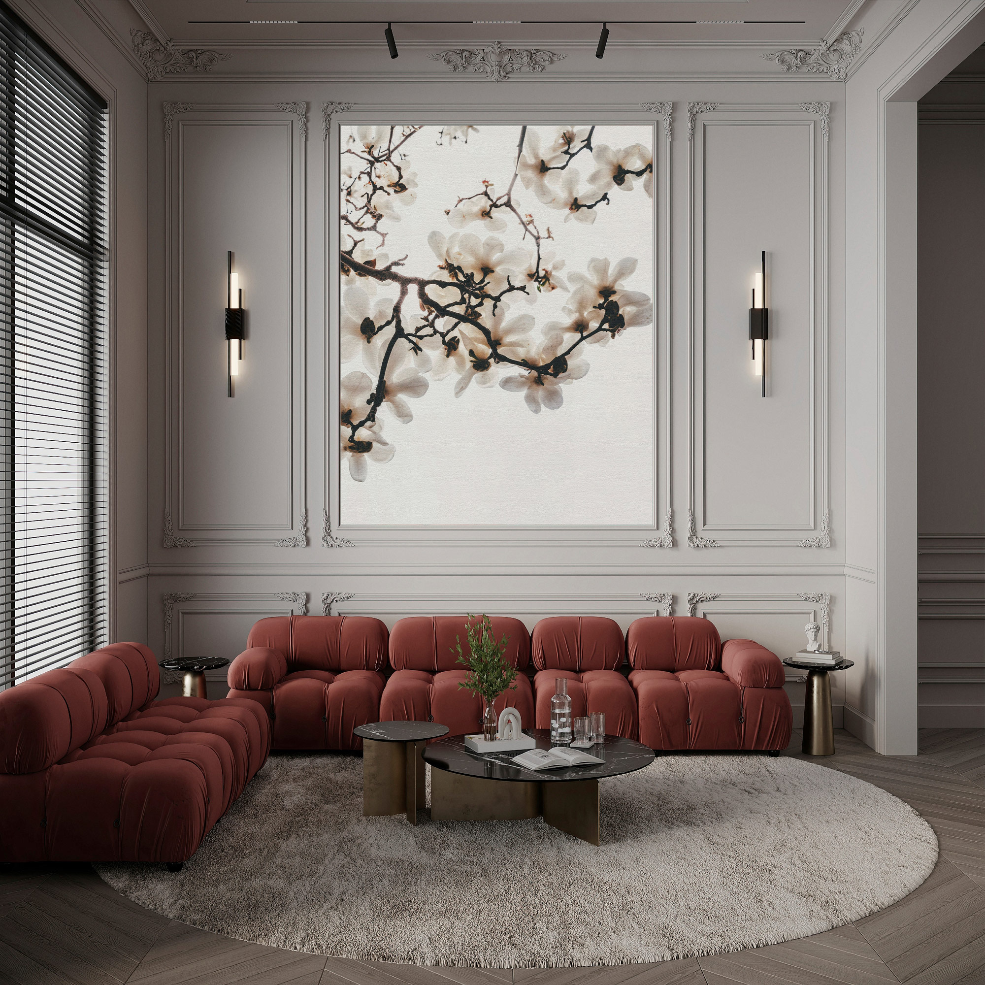 AS Fototapete Walls by Patel 5 Blüten Creme DD134837