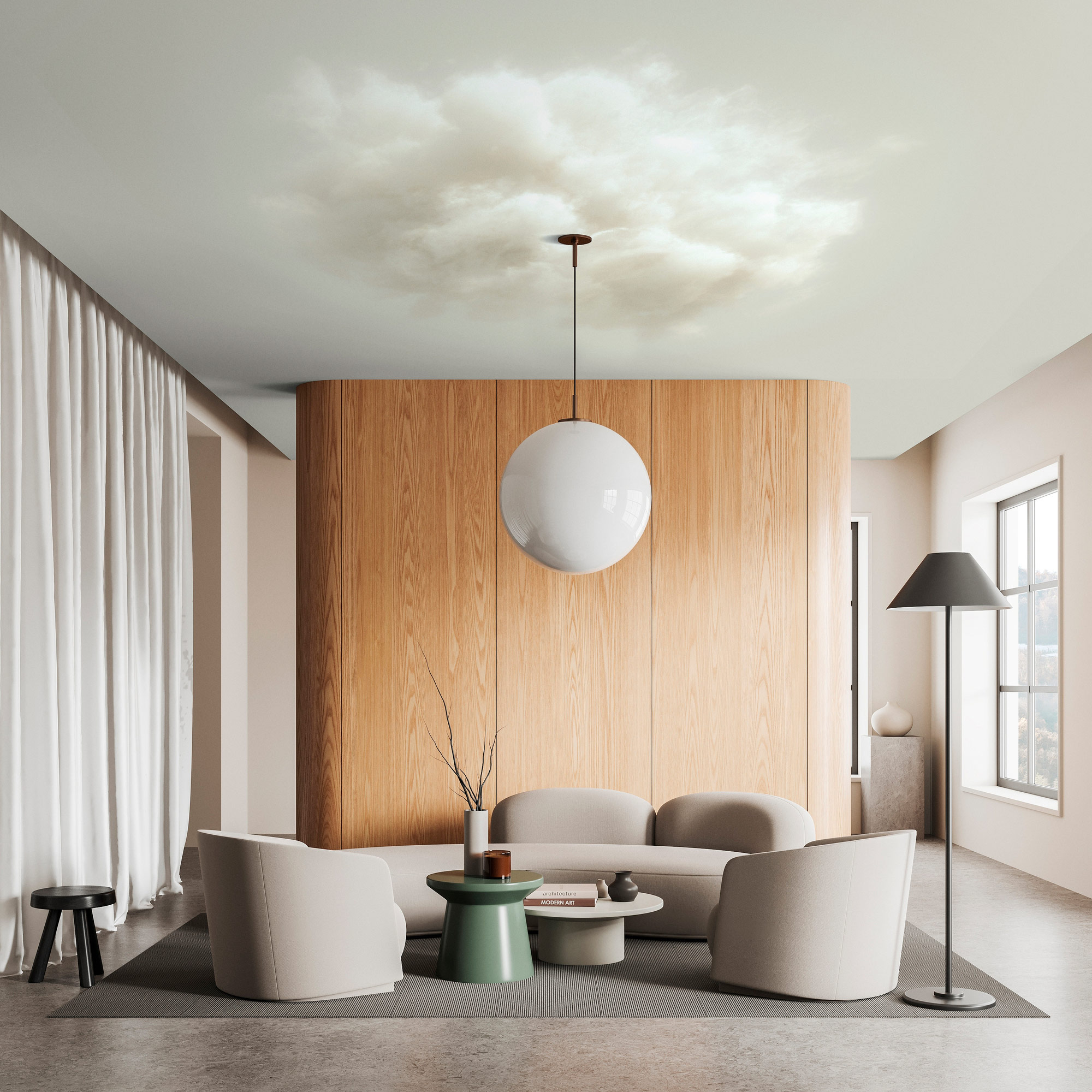 AS Fototapete Walls by Patel 5 Wolke Beige DD134681